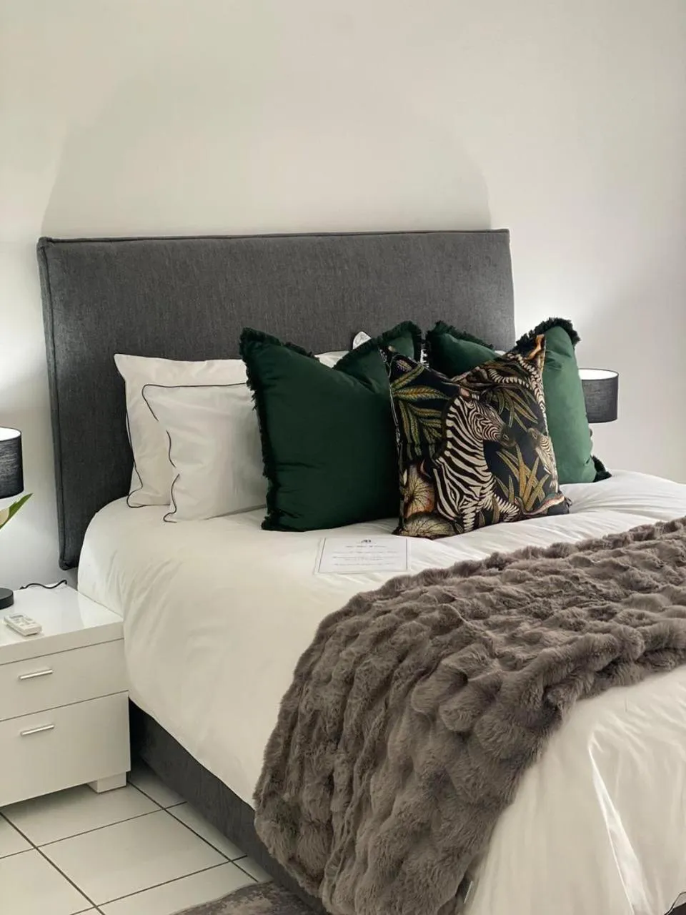 Bed in Allèe Bleue Wine Estate