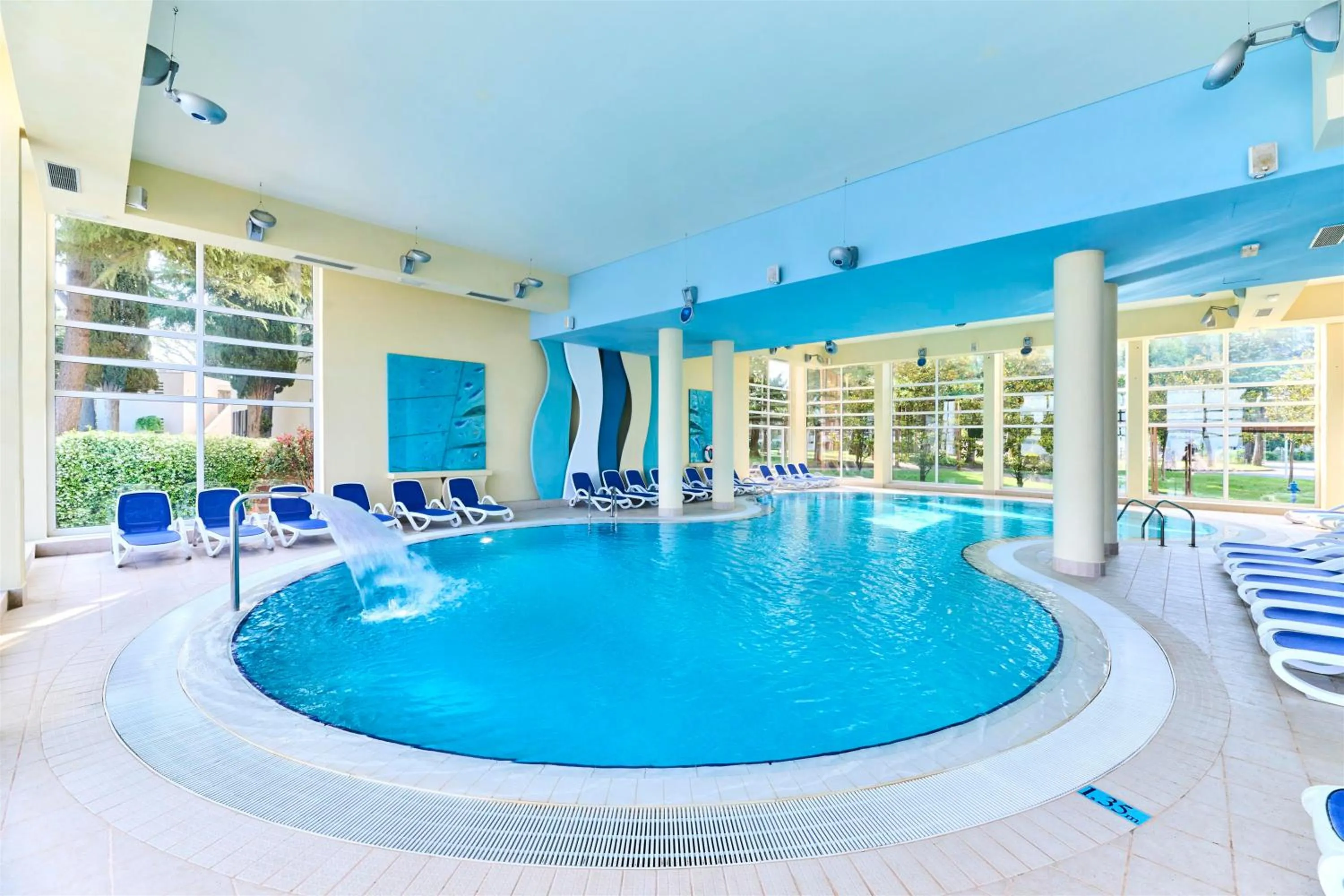 Swimming pool in Hotel Umag Plava Laguna