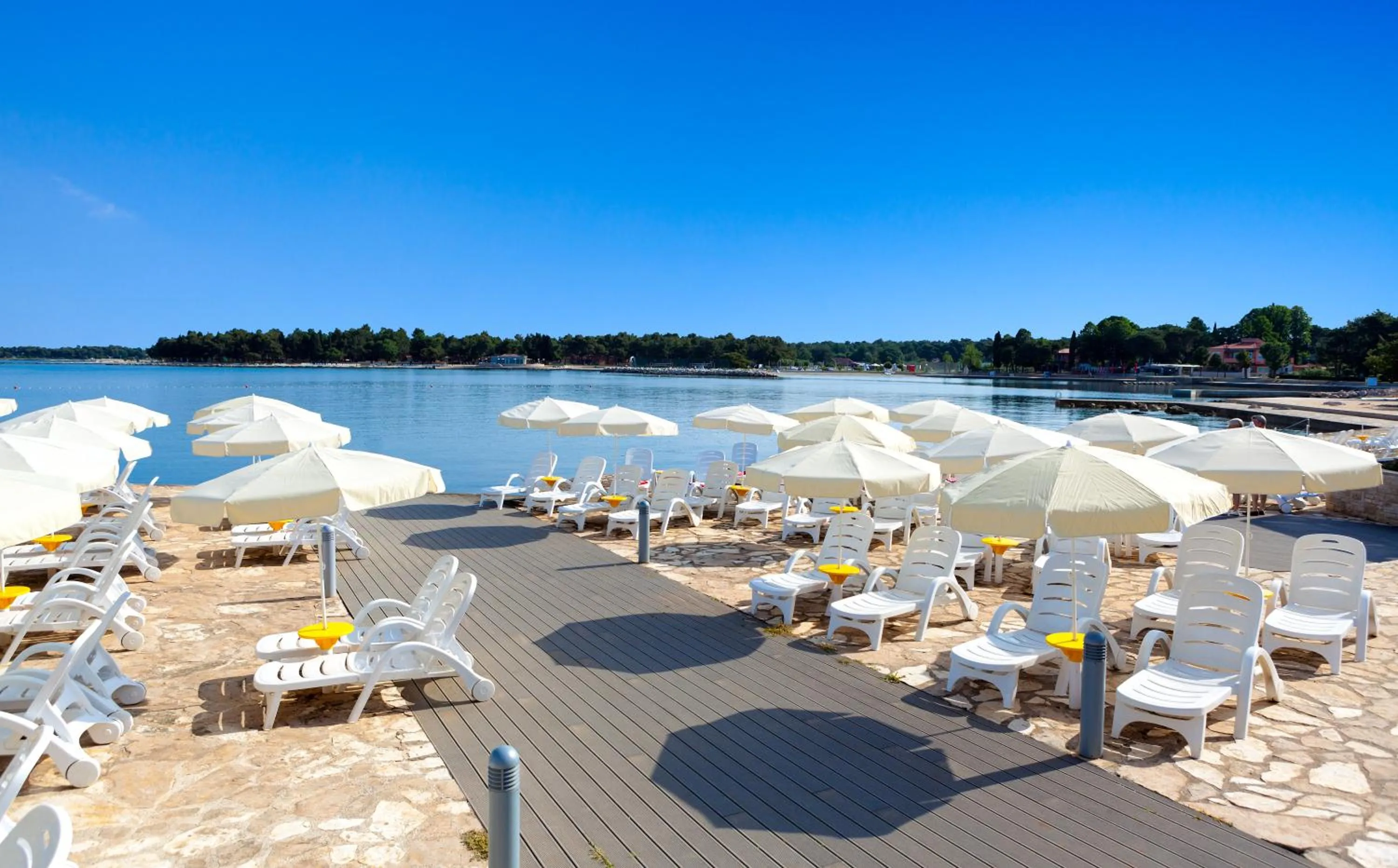 Beach in Hotel Umag Plava Laguna