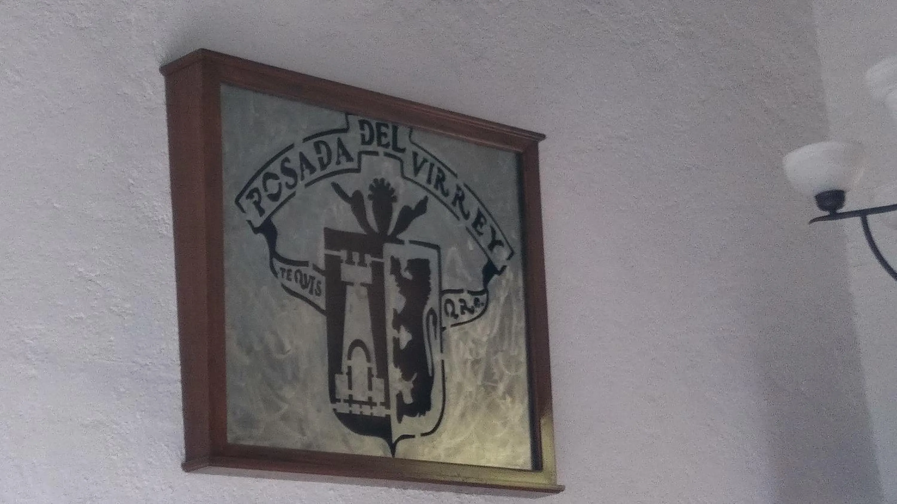 Decorative detail in Posada del Virrey