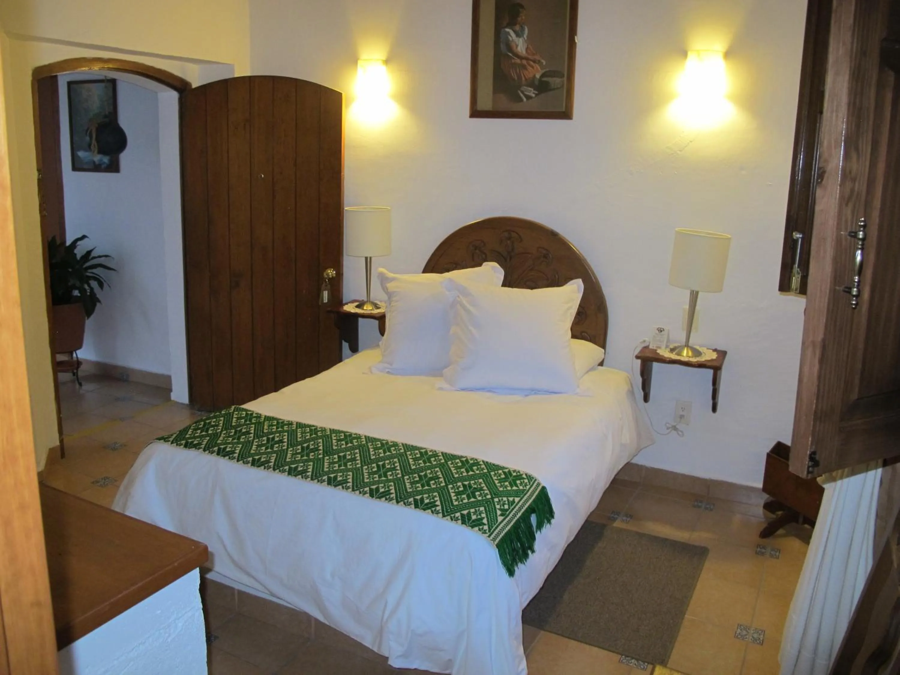 Bedroom, Bed in Posada del Virrey