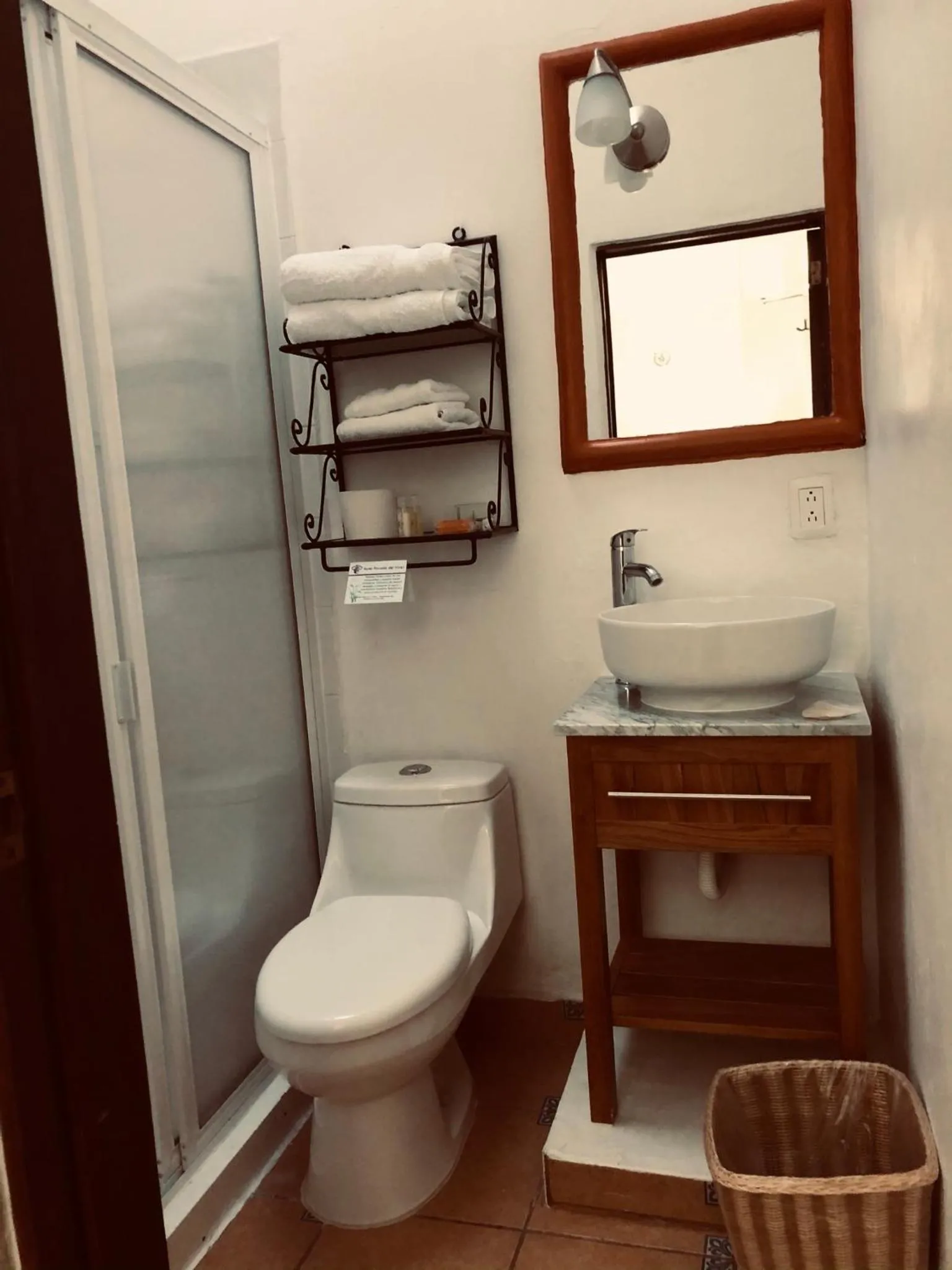 Bathroom in Posada del Virrey