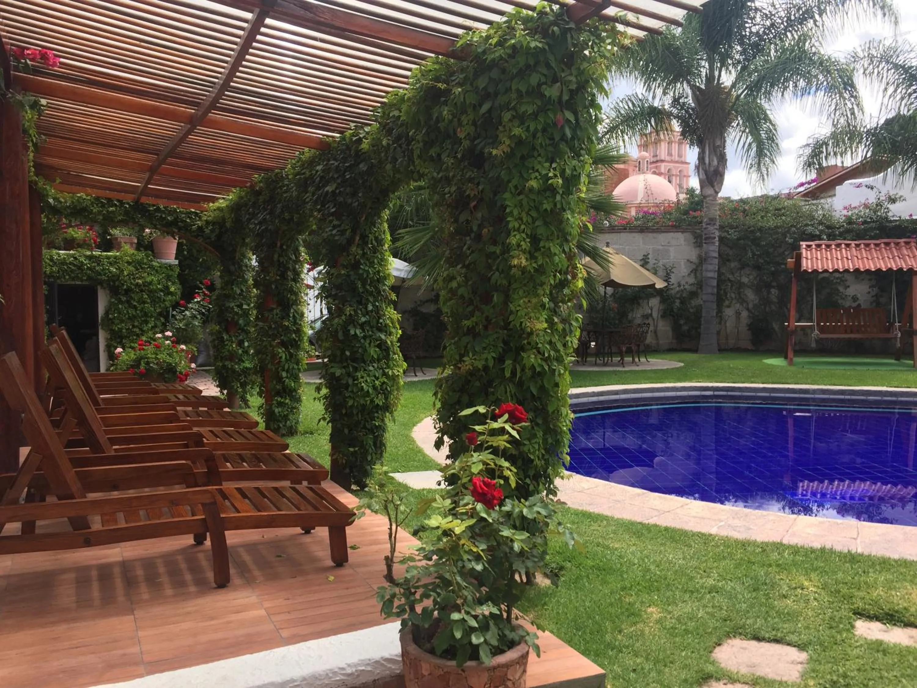 Swimming pool in Posada del Virrey