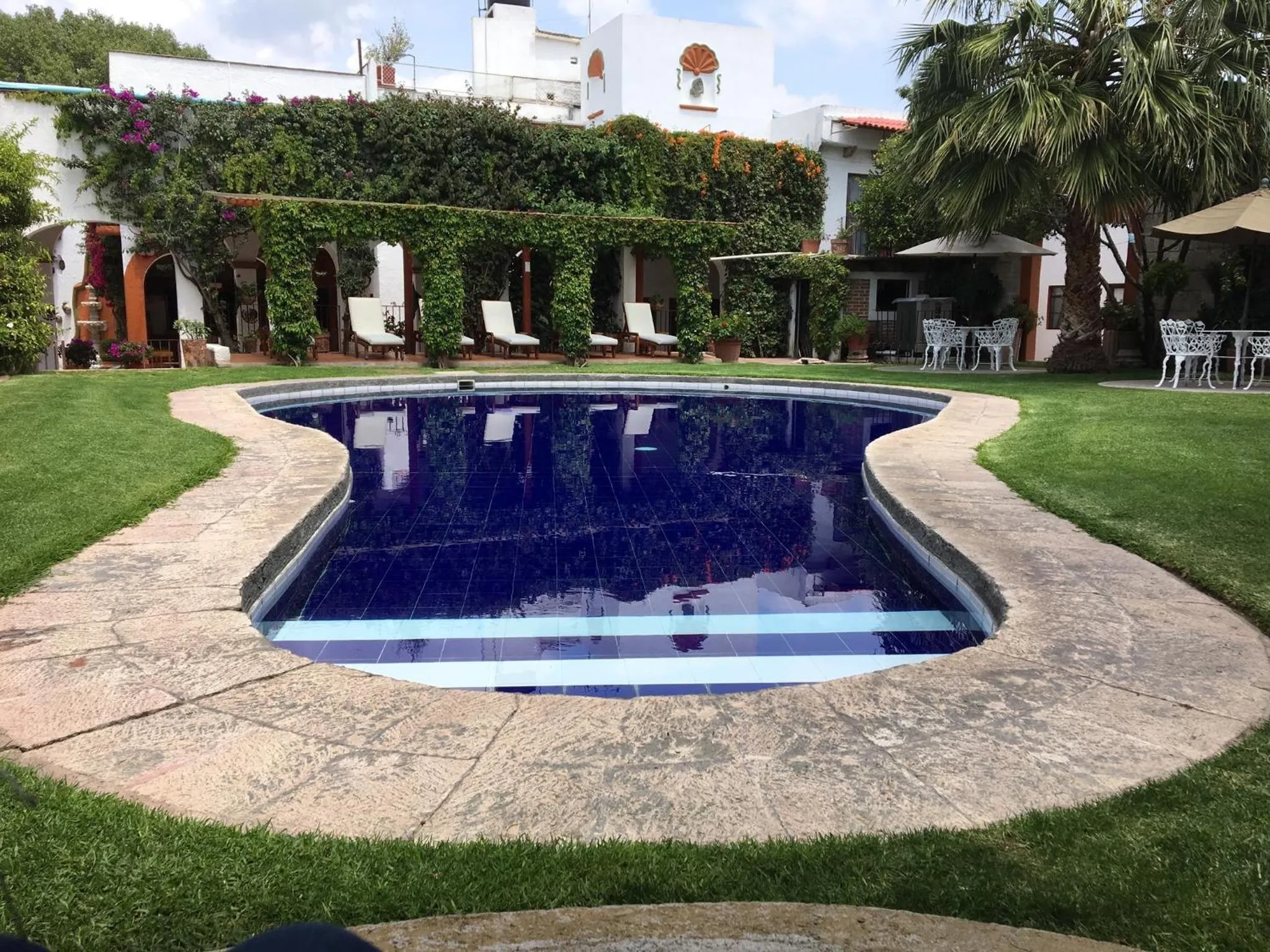 Swimming pool in Posada del Virrey