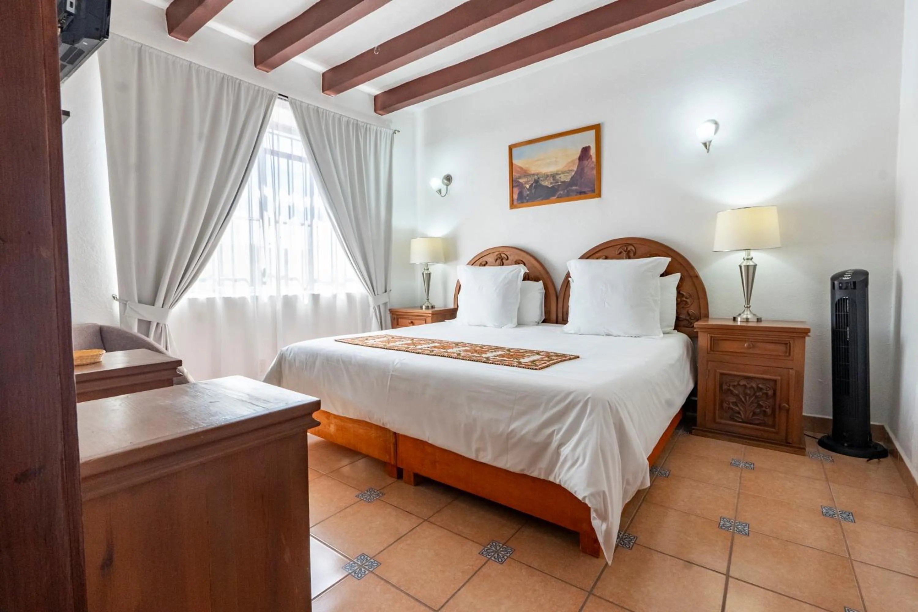 Bed in Posada del Virrey