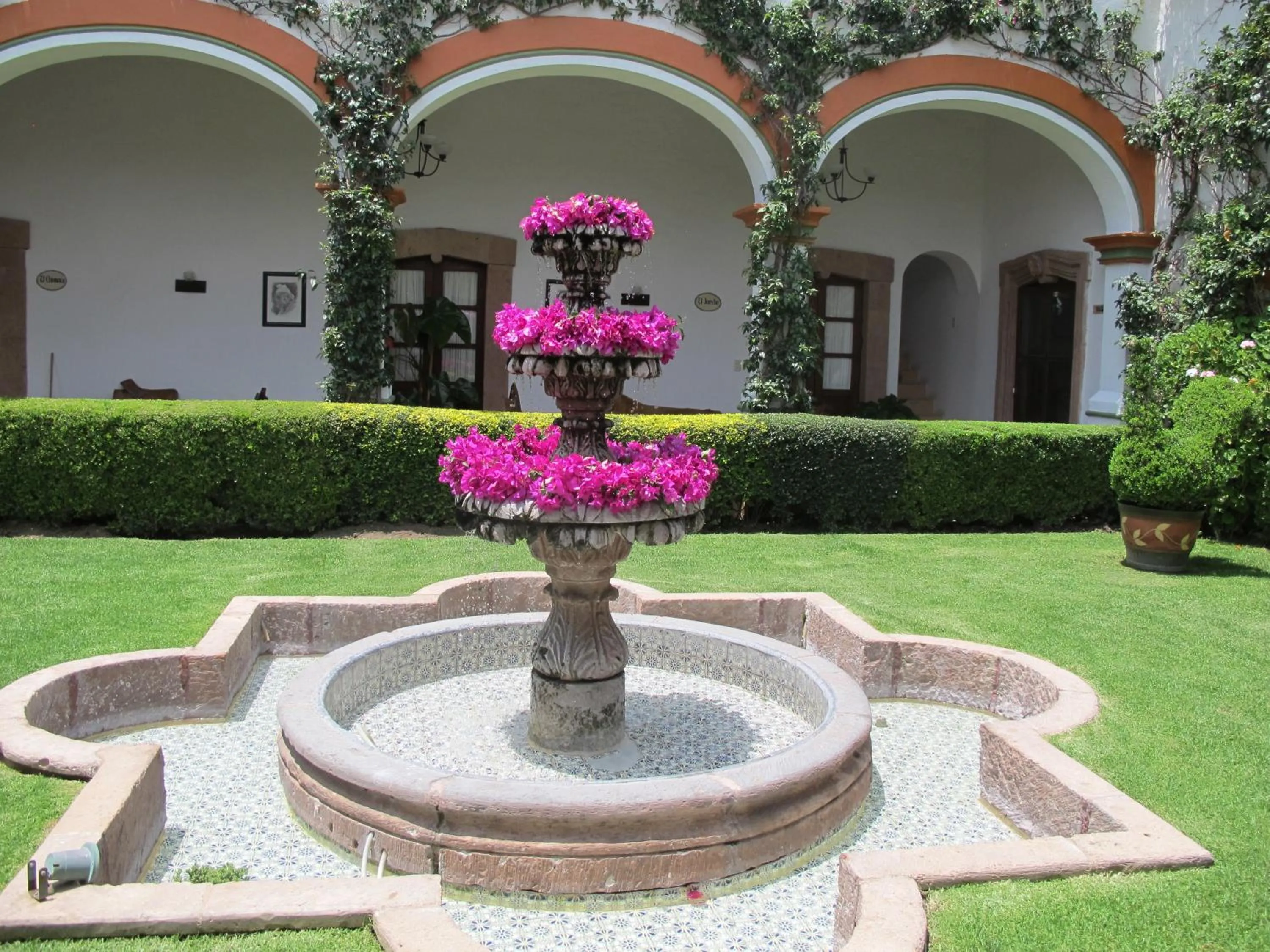 Garden in Posada del Virrey