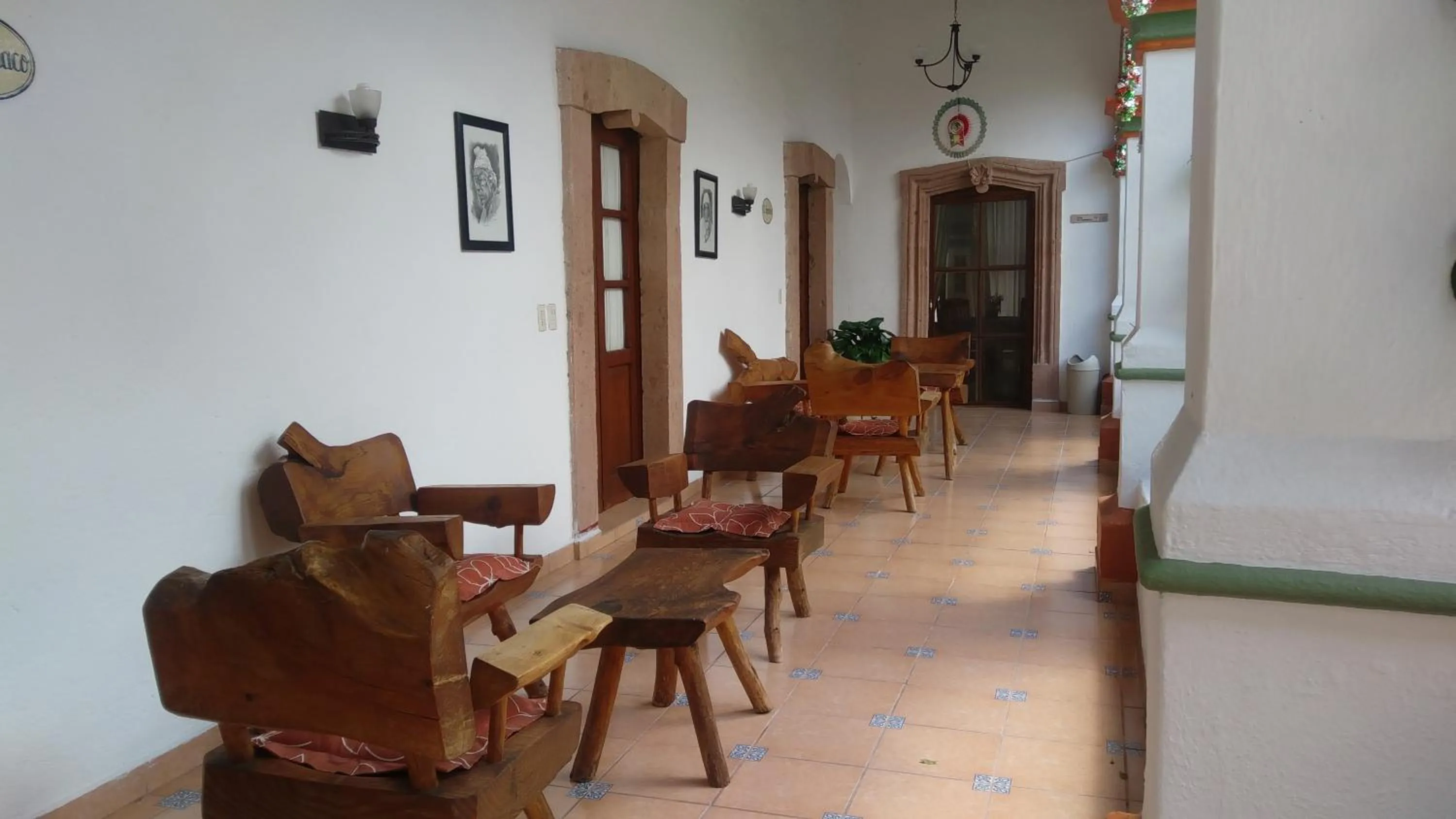 Patio in Posada del Virrey