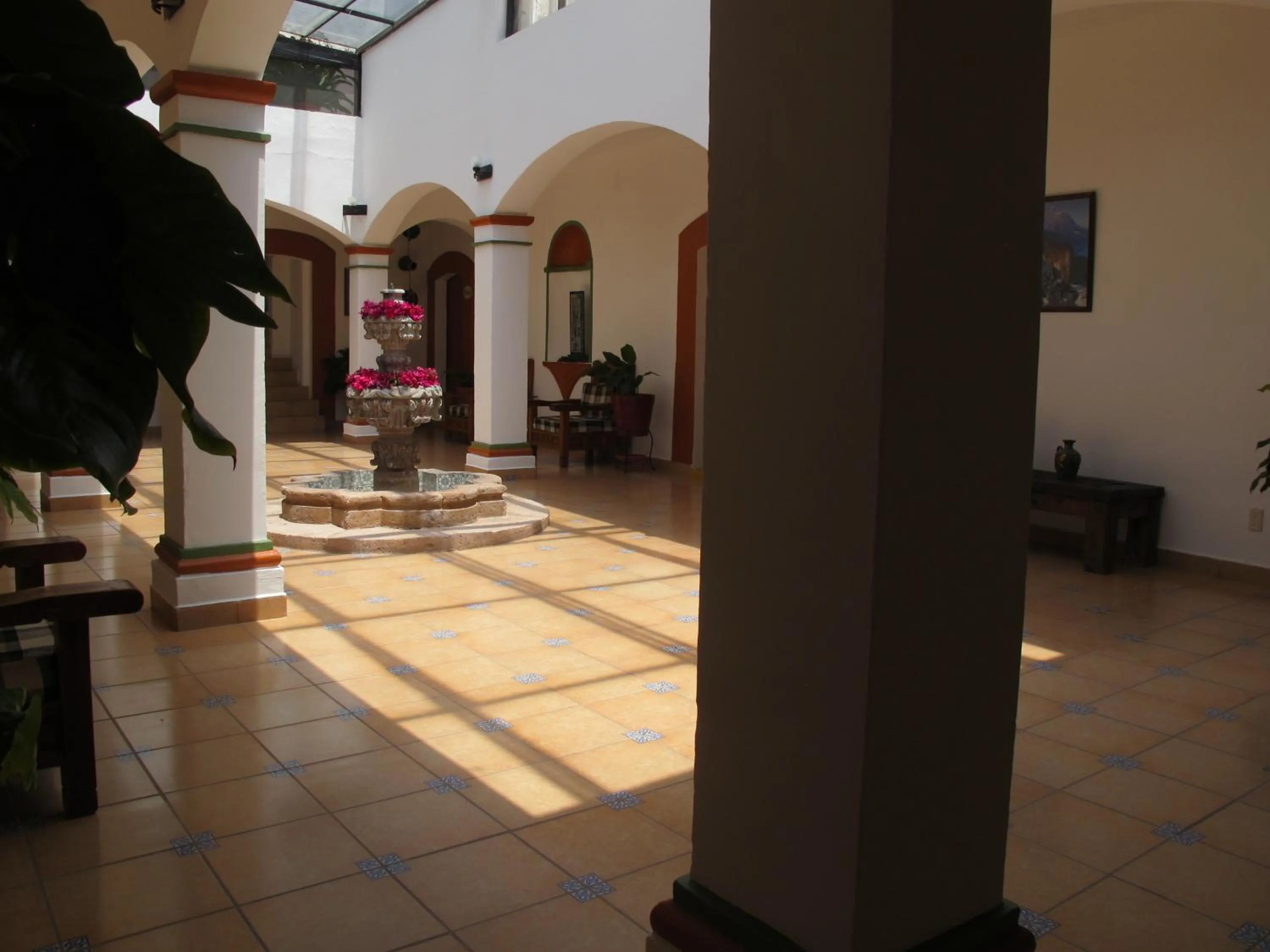 Patio in Posada del Virrey