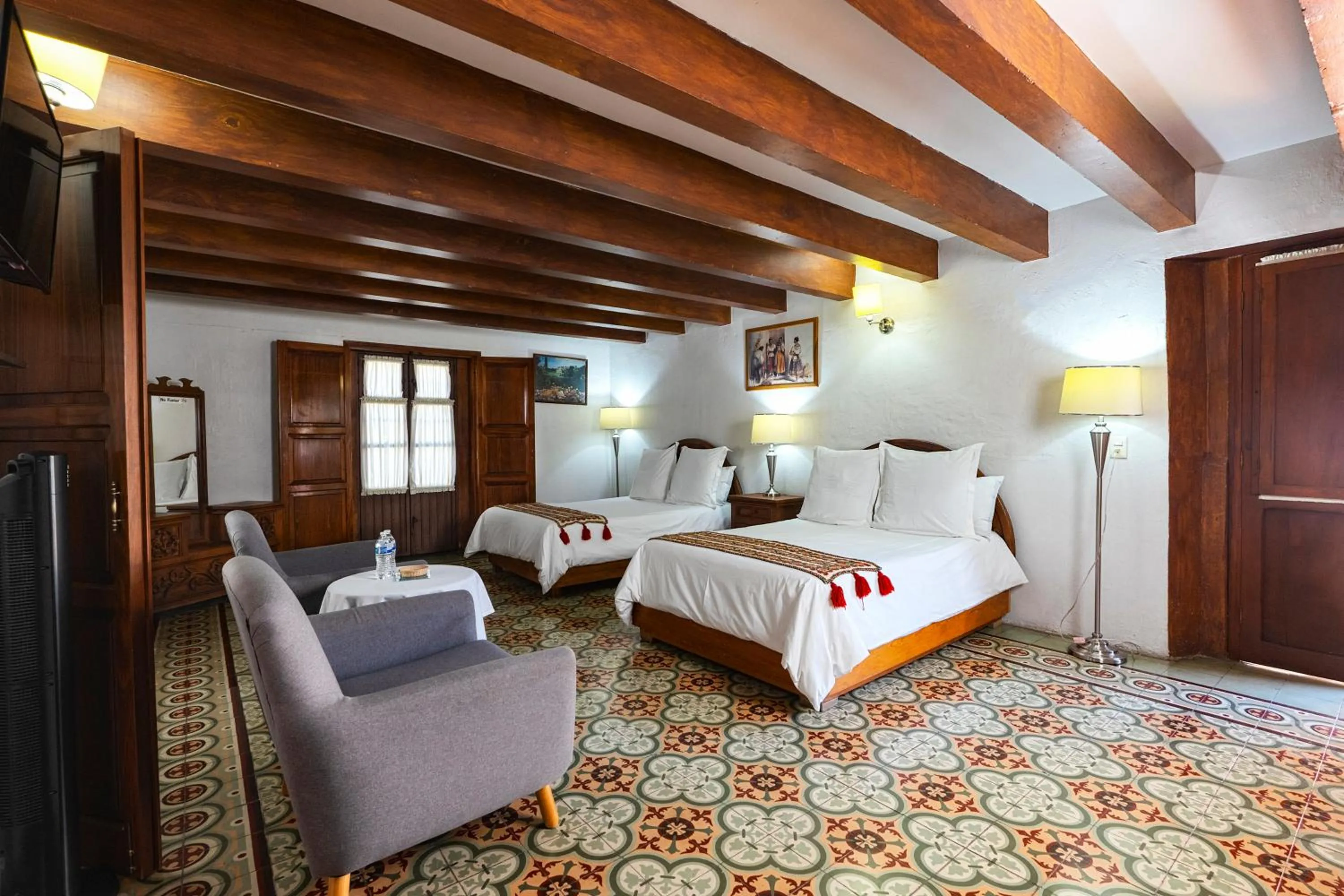 Bed in Posada del Virrey