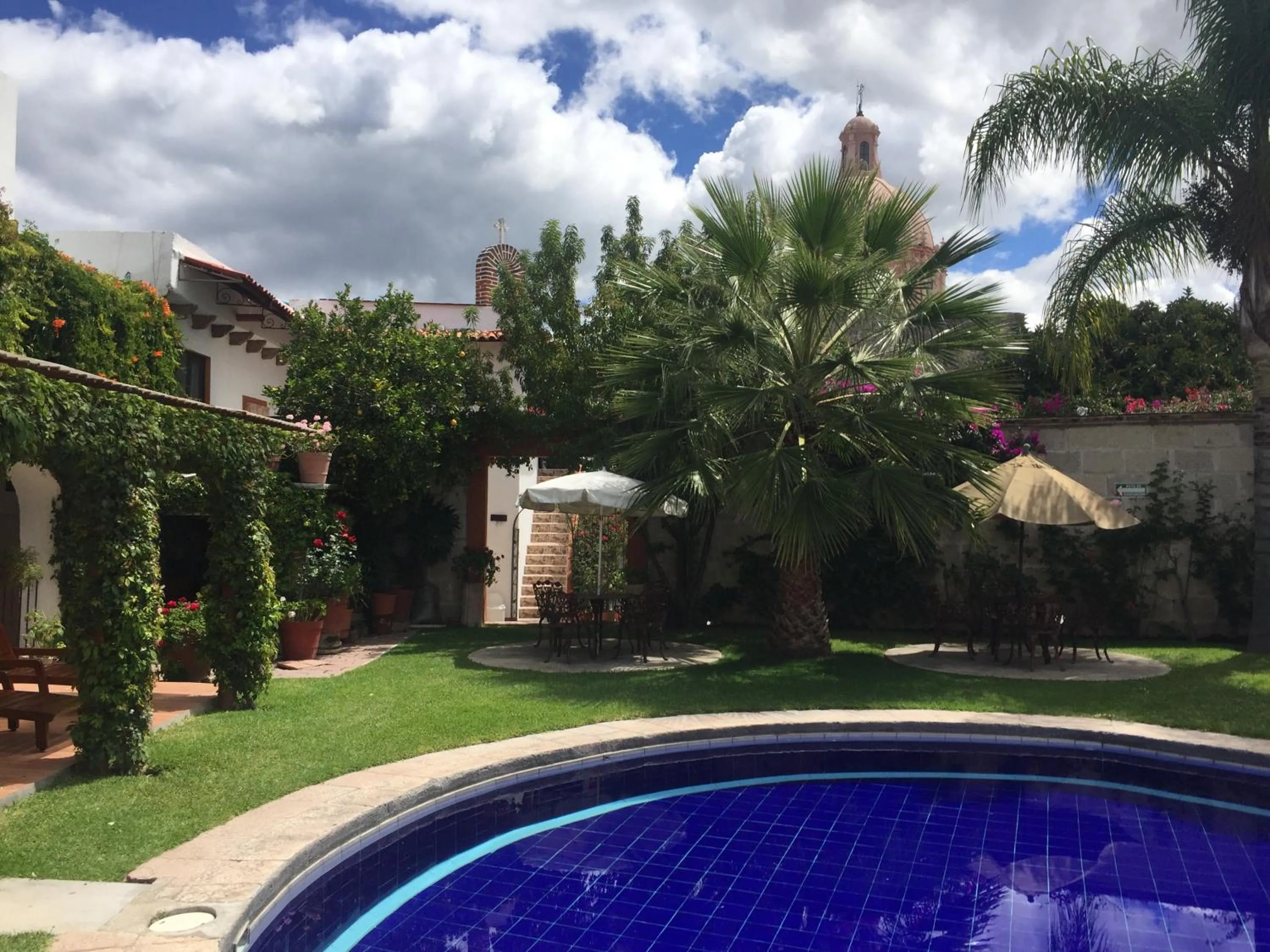 Swimming pool in Posada del Virrey