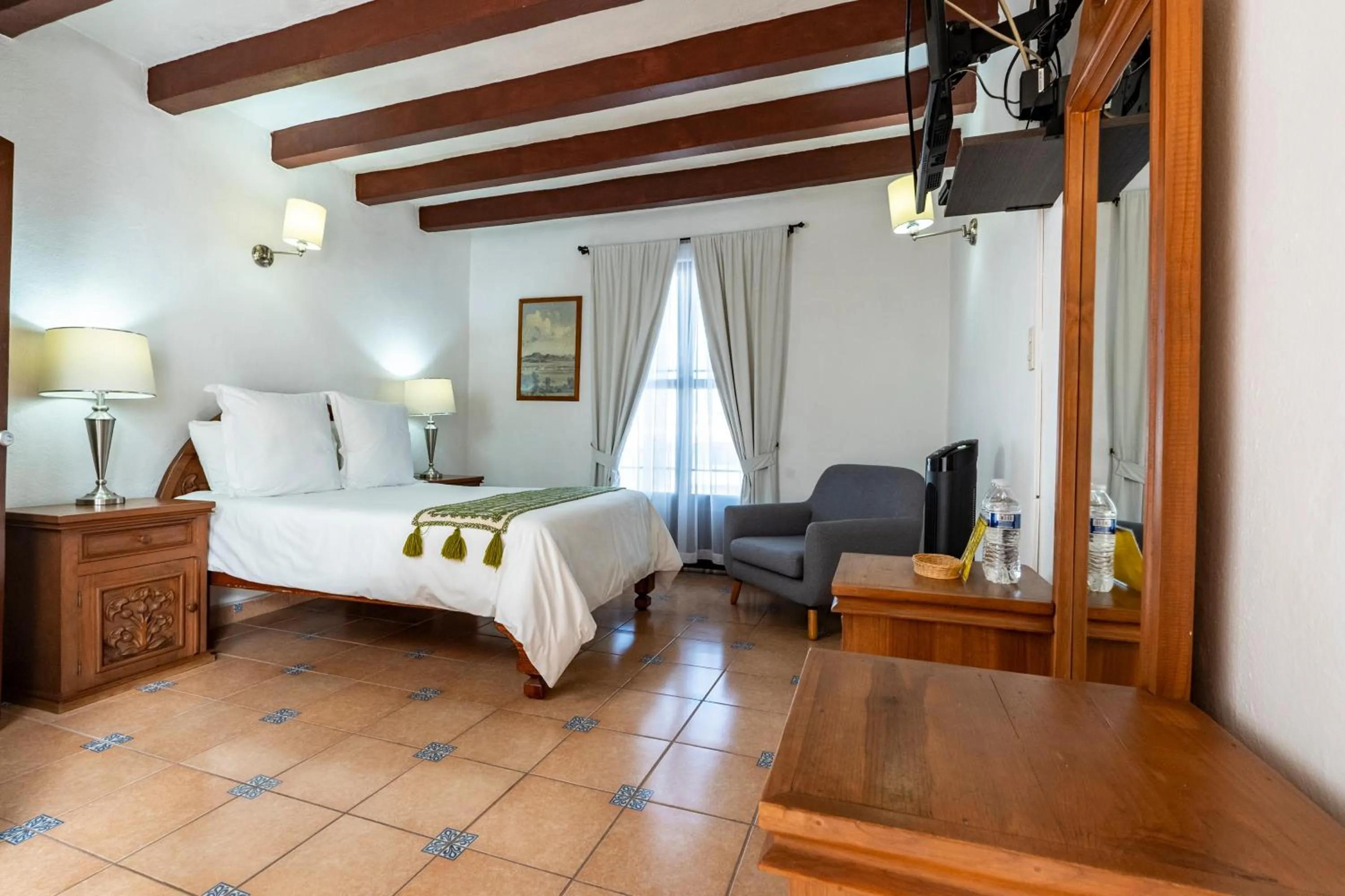 Bed in Posada del Virrey