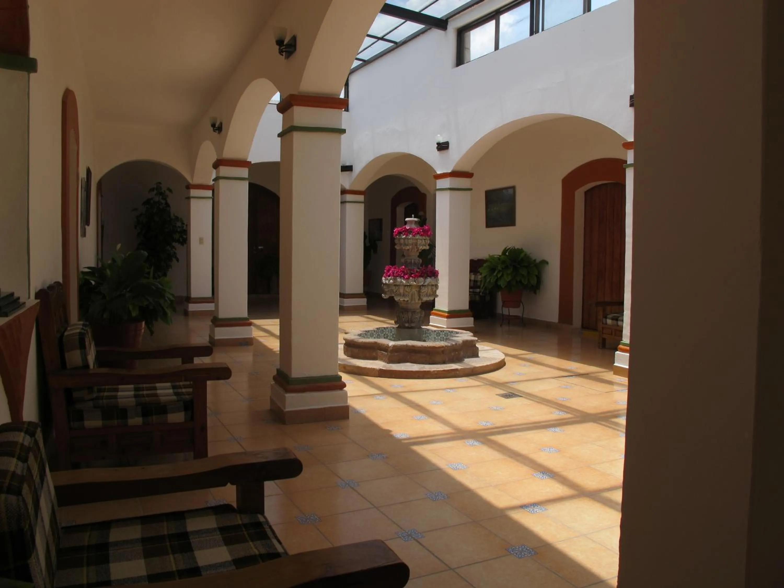 Patio in Posada del Virrey