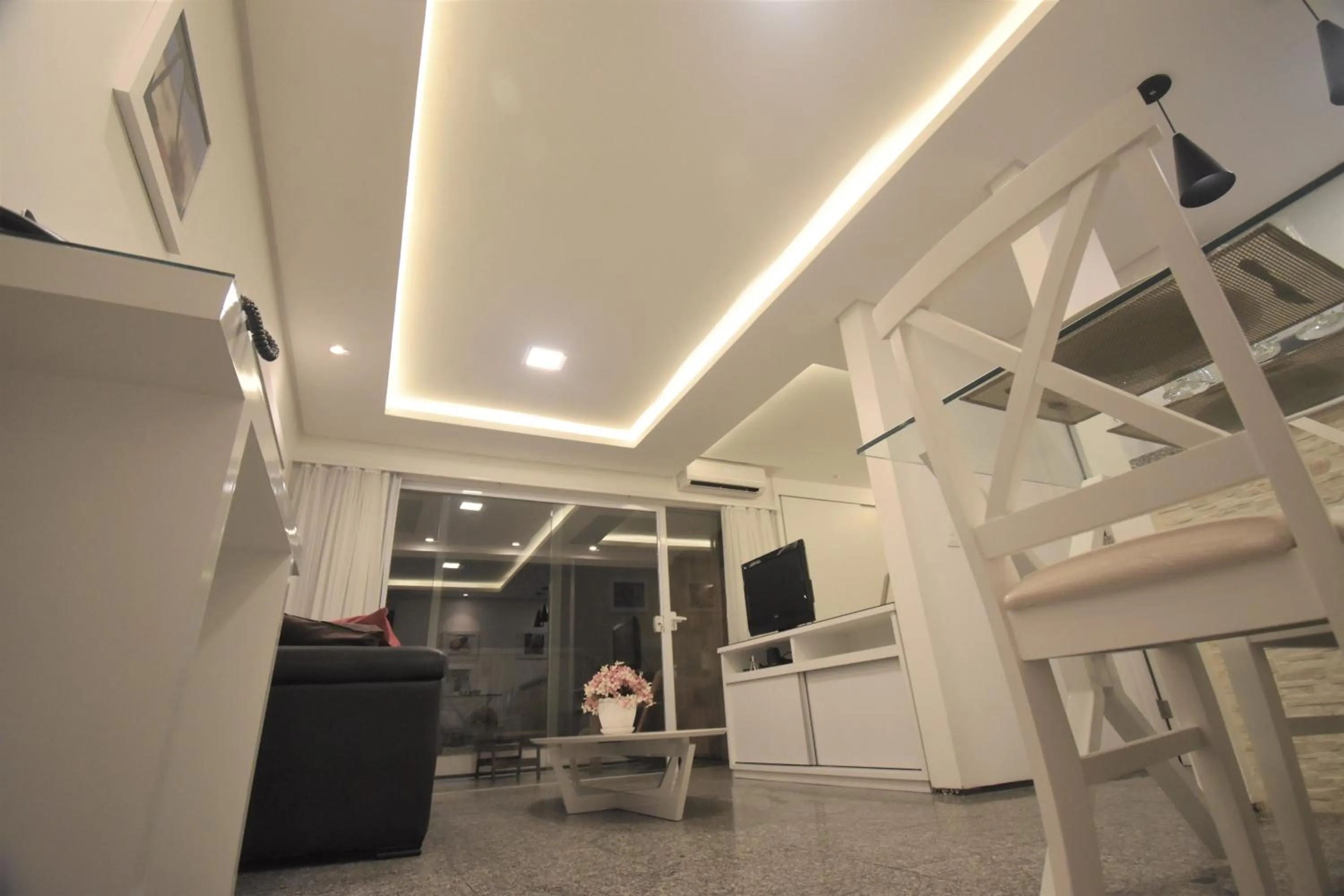 Living room in Seaflats Iracema Residence