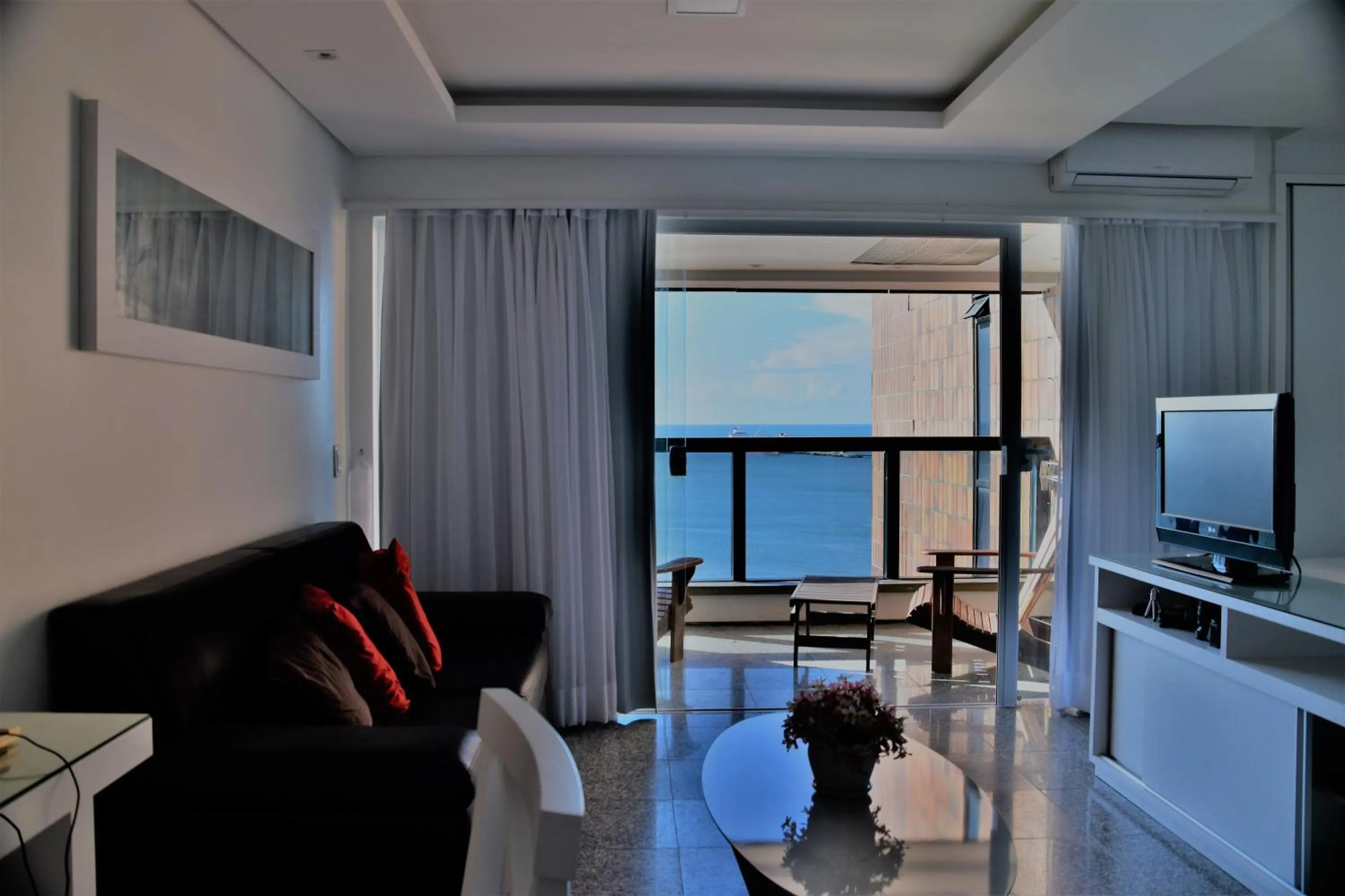 Living room in Seaflats Iracema Residence