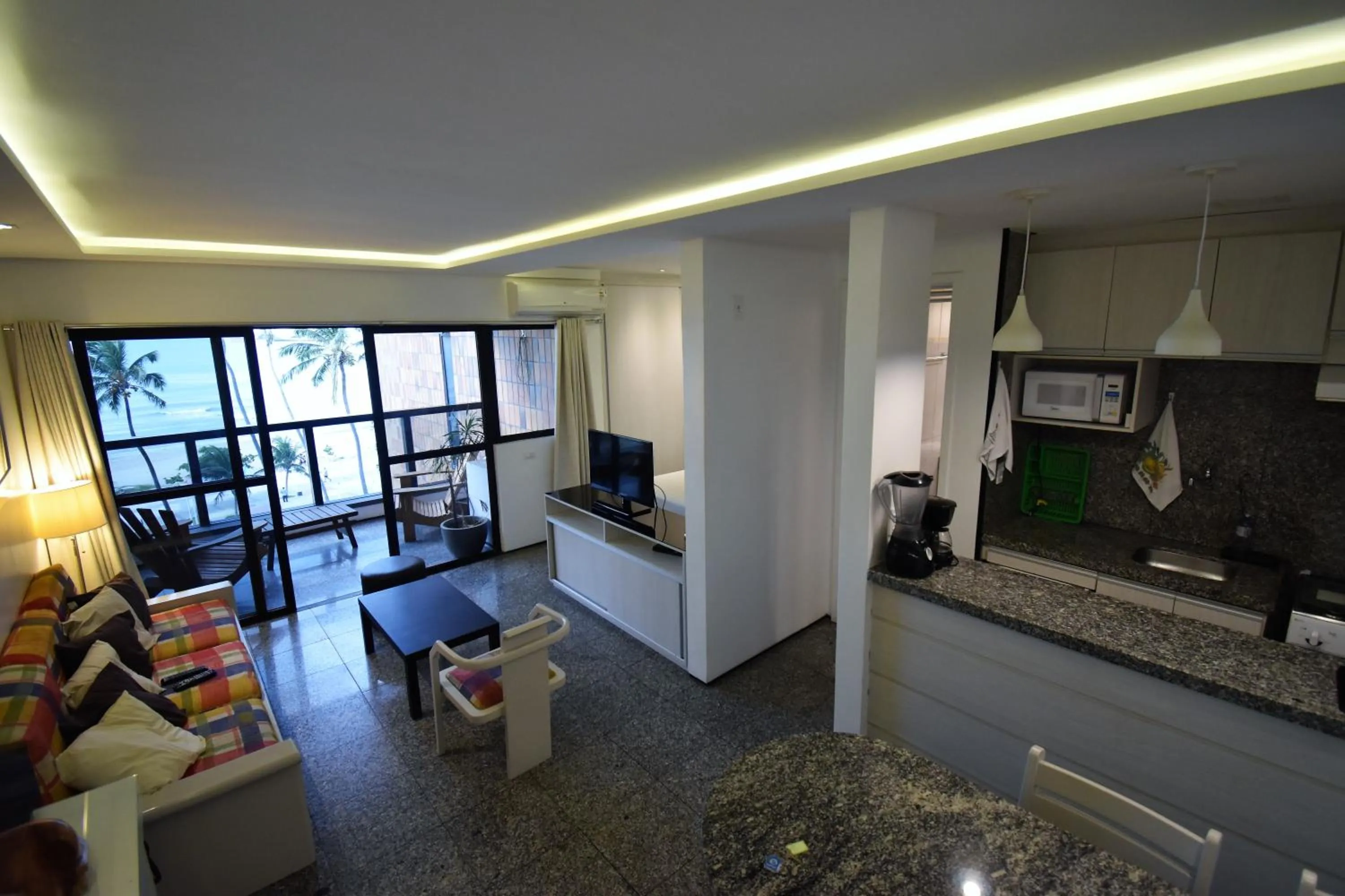 Coffee/tea facilities in Seaflats Iracema Residence