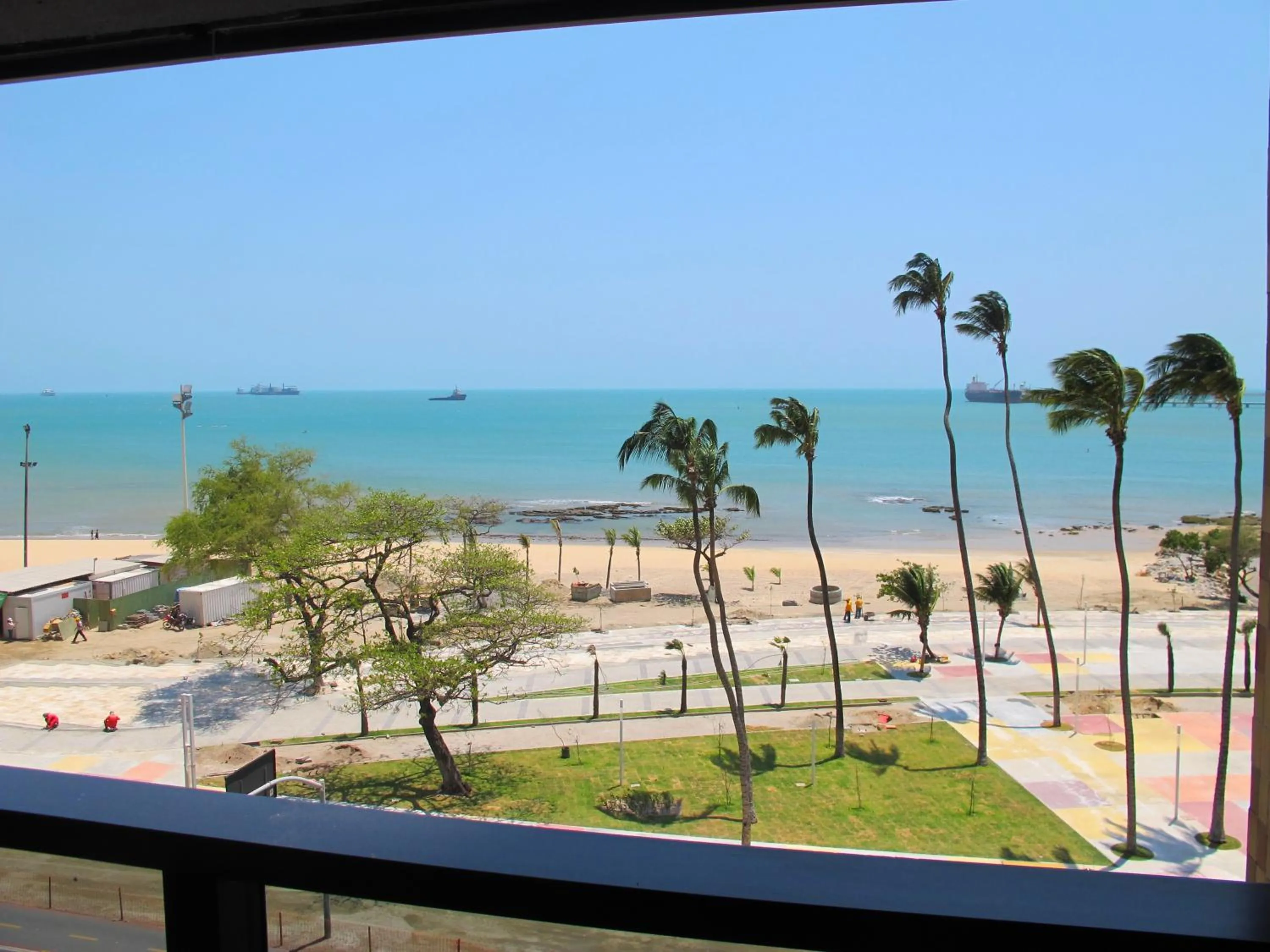 Patio in Seaflats Iracema Residence
