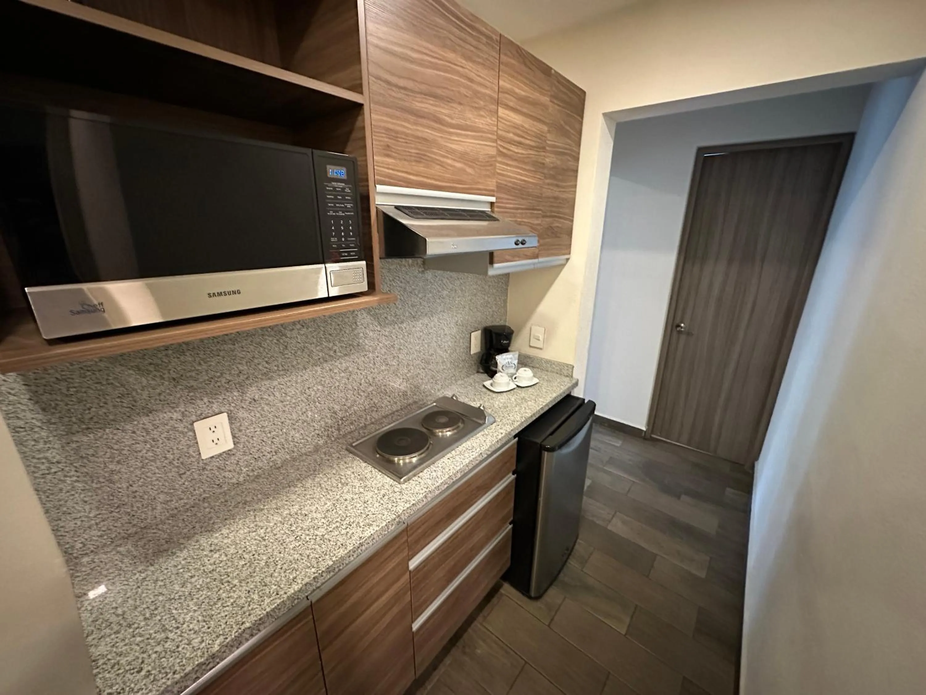 Kitchen or kitchenette in Suites Rio Elba