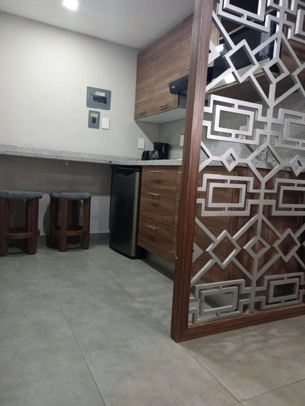 Kitchen or kitchenette in Suites Rio Elba