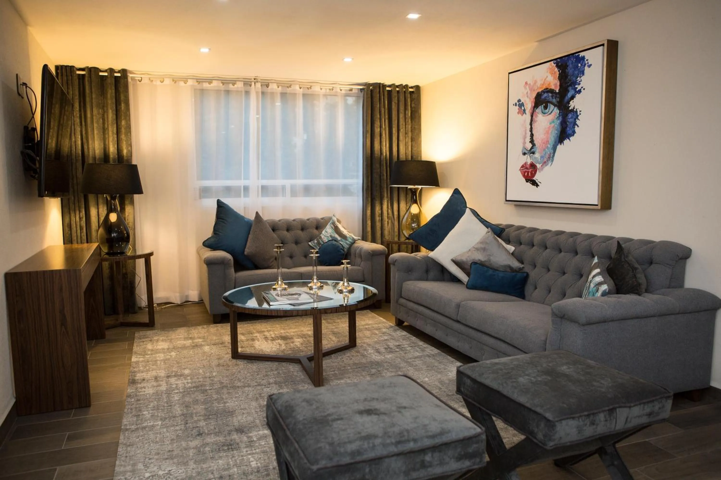 Living room in Suites Rio Elba