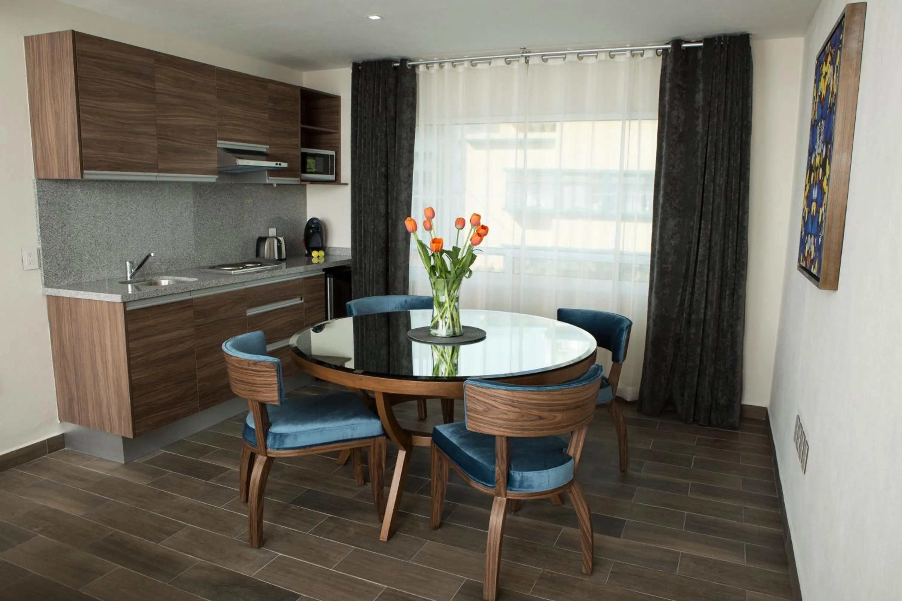 Kitchen or kitchenette in Suites Rio Elba