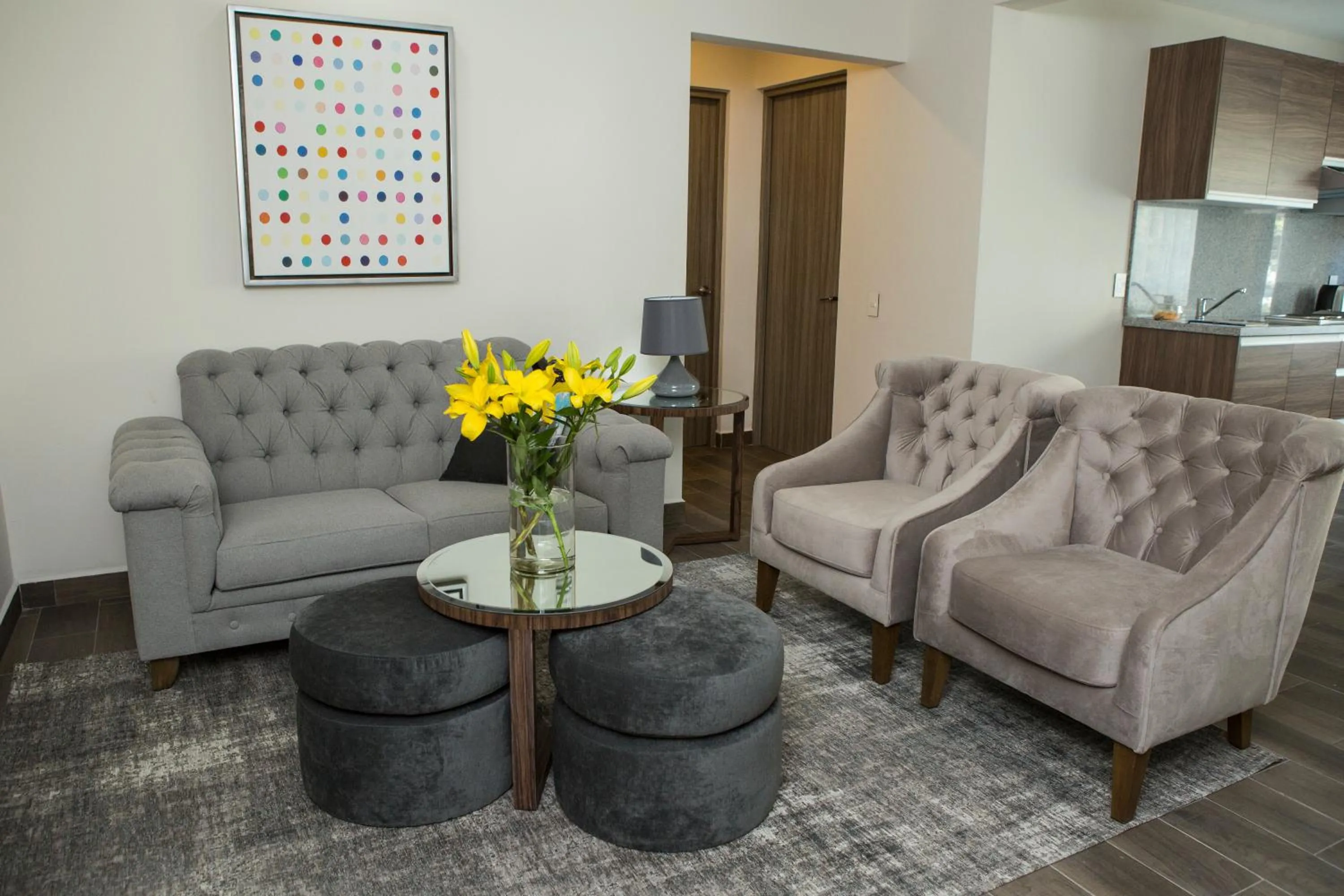 Living room in Suites Rio Elba