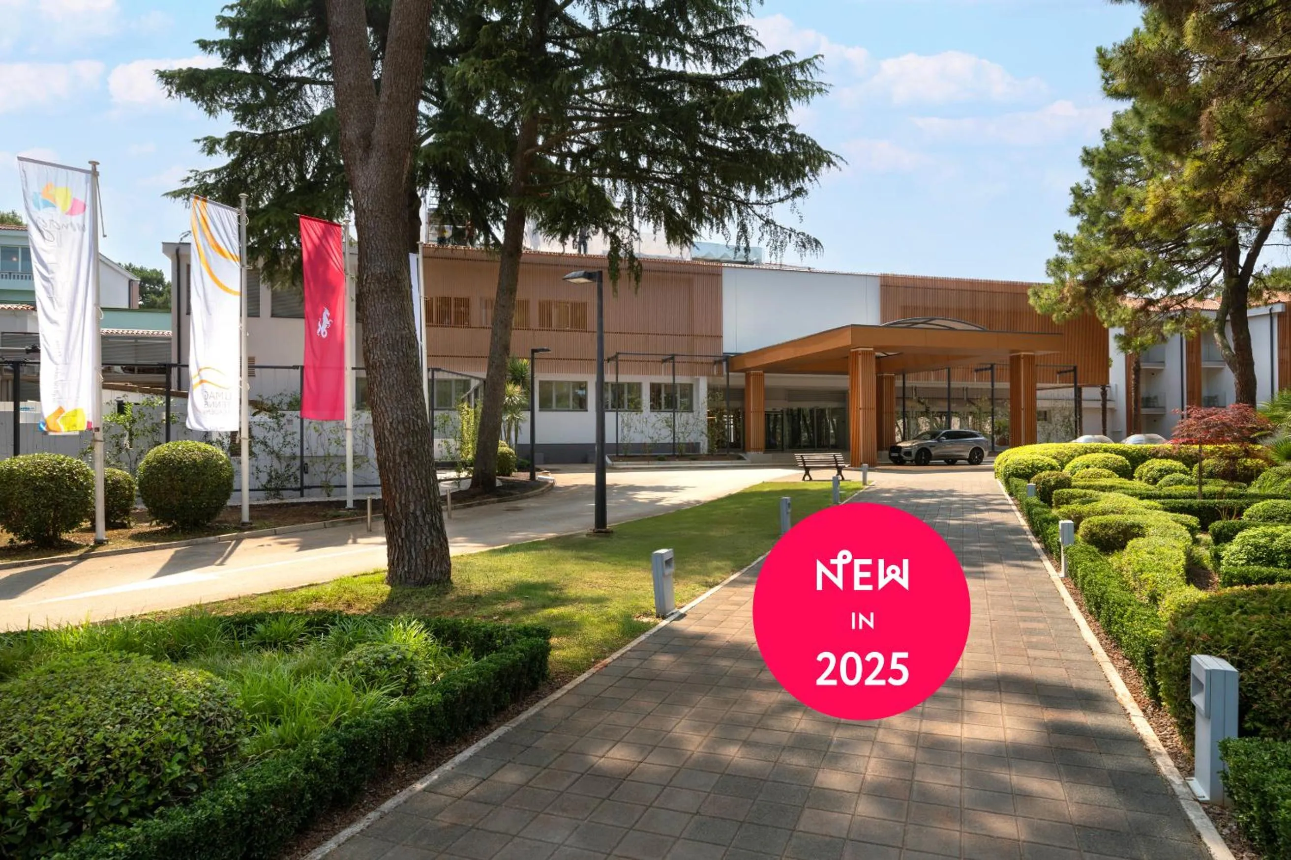 Facade/entrance in Hotel Pelegrin Plava Laguna