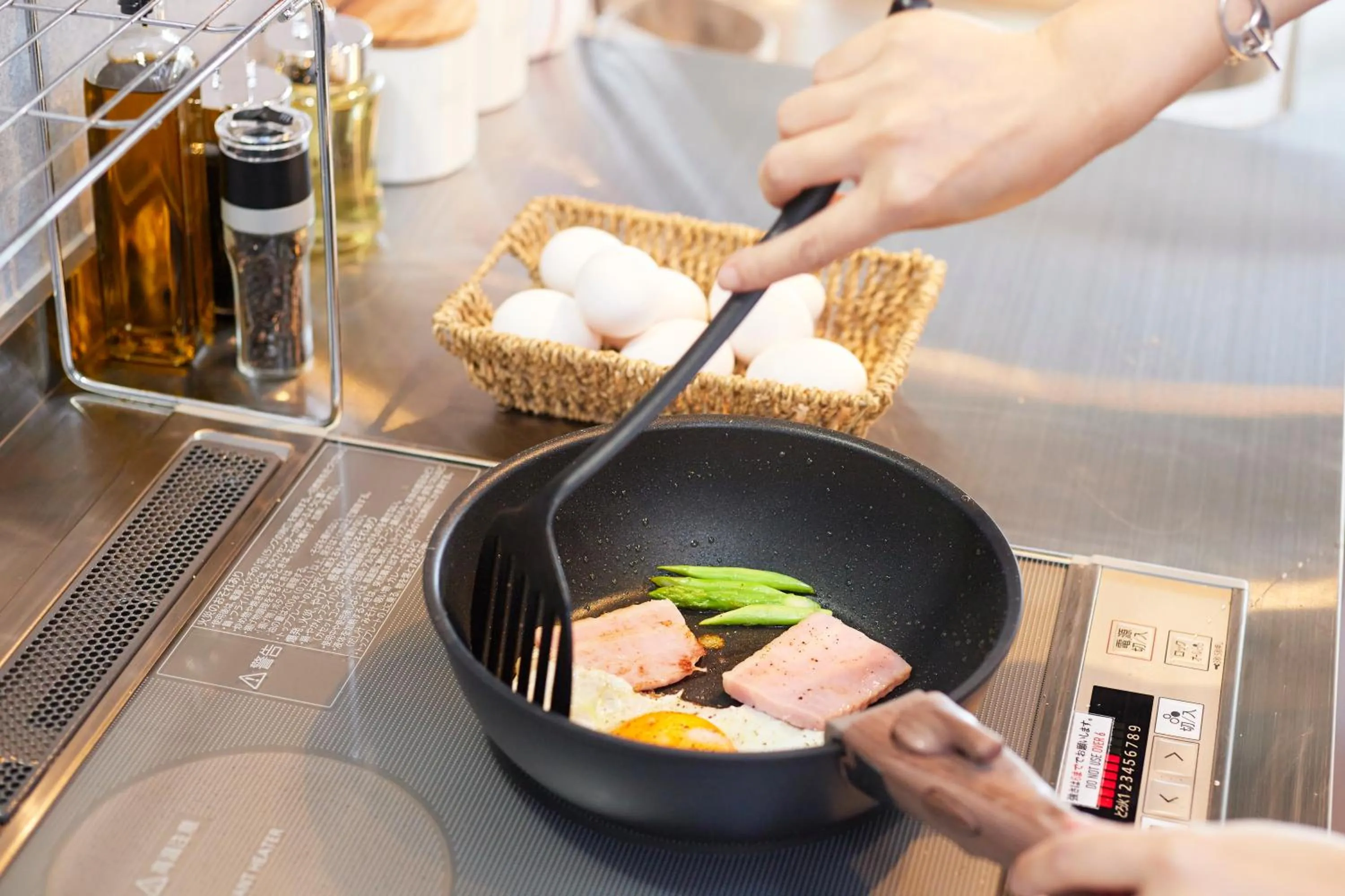 Kitchen or kitchenette in Drop Inn Tottori