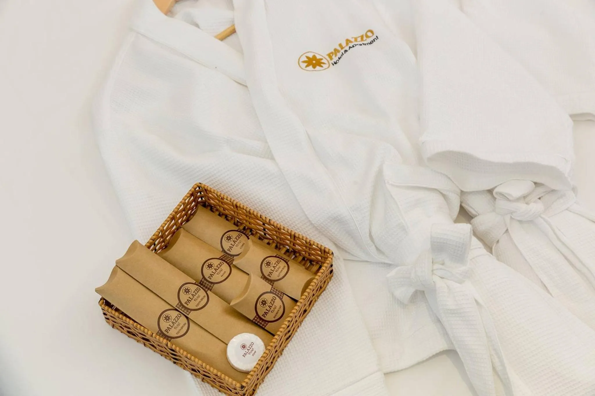 towels in Palazzo Luxury Hotel & Bistro - Central My Khe Beach Walking Street