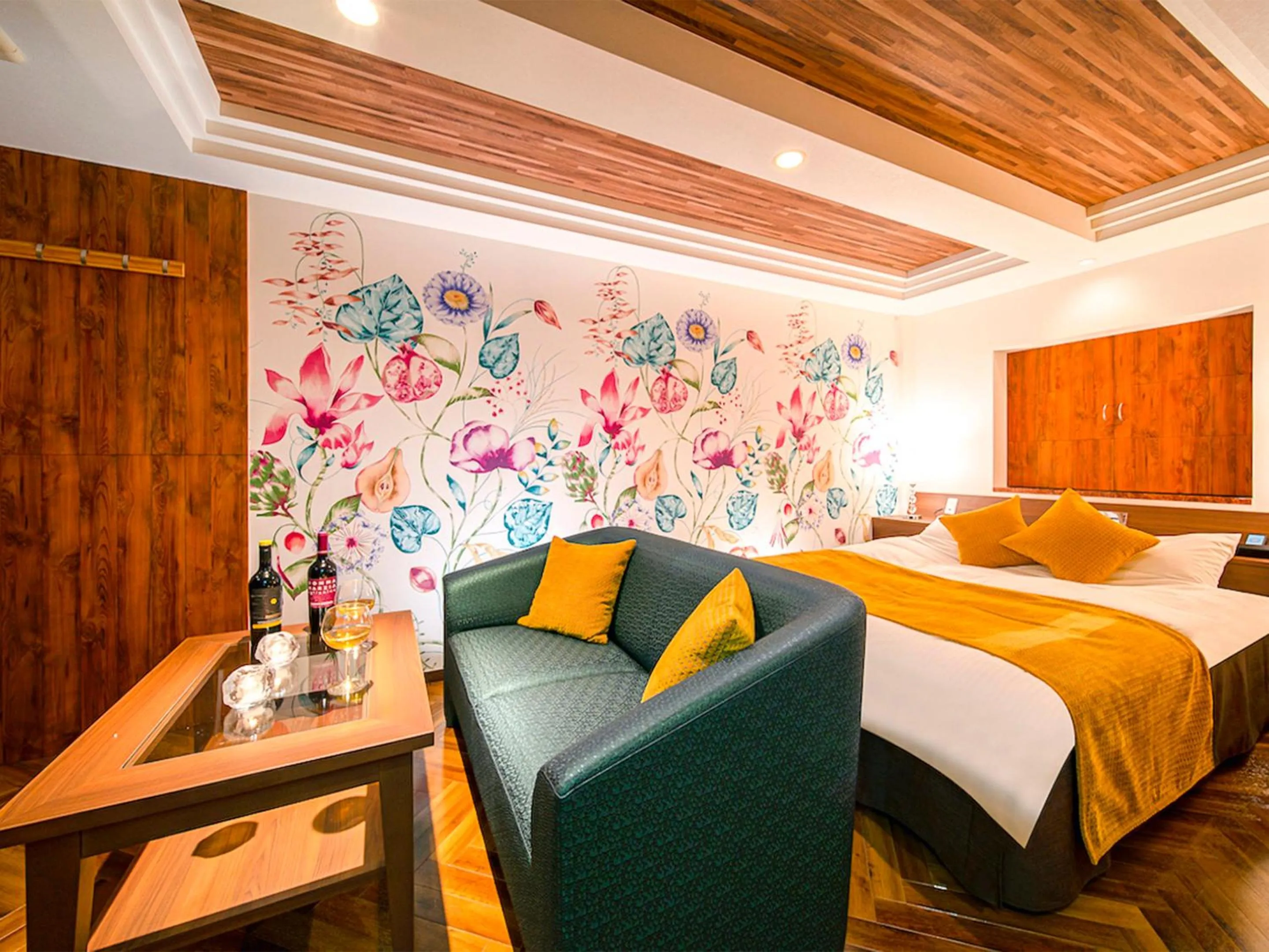 Photo of the whole room, Bed in Hotel GT Kansai International Airport - Adult Only Love Hotel -