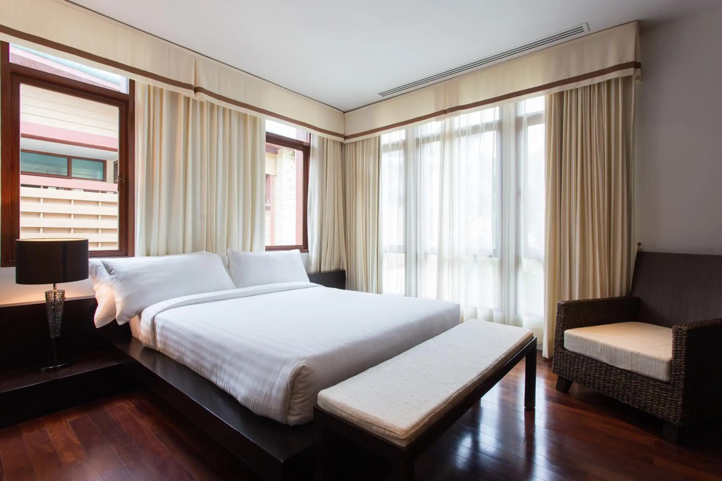 Bedroom, Bed in Amatapura Beachfront Villa 10 , SHA Certified Bedroom, Bed in Amatapura Beachfront Villa 10 , SHA Certified