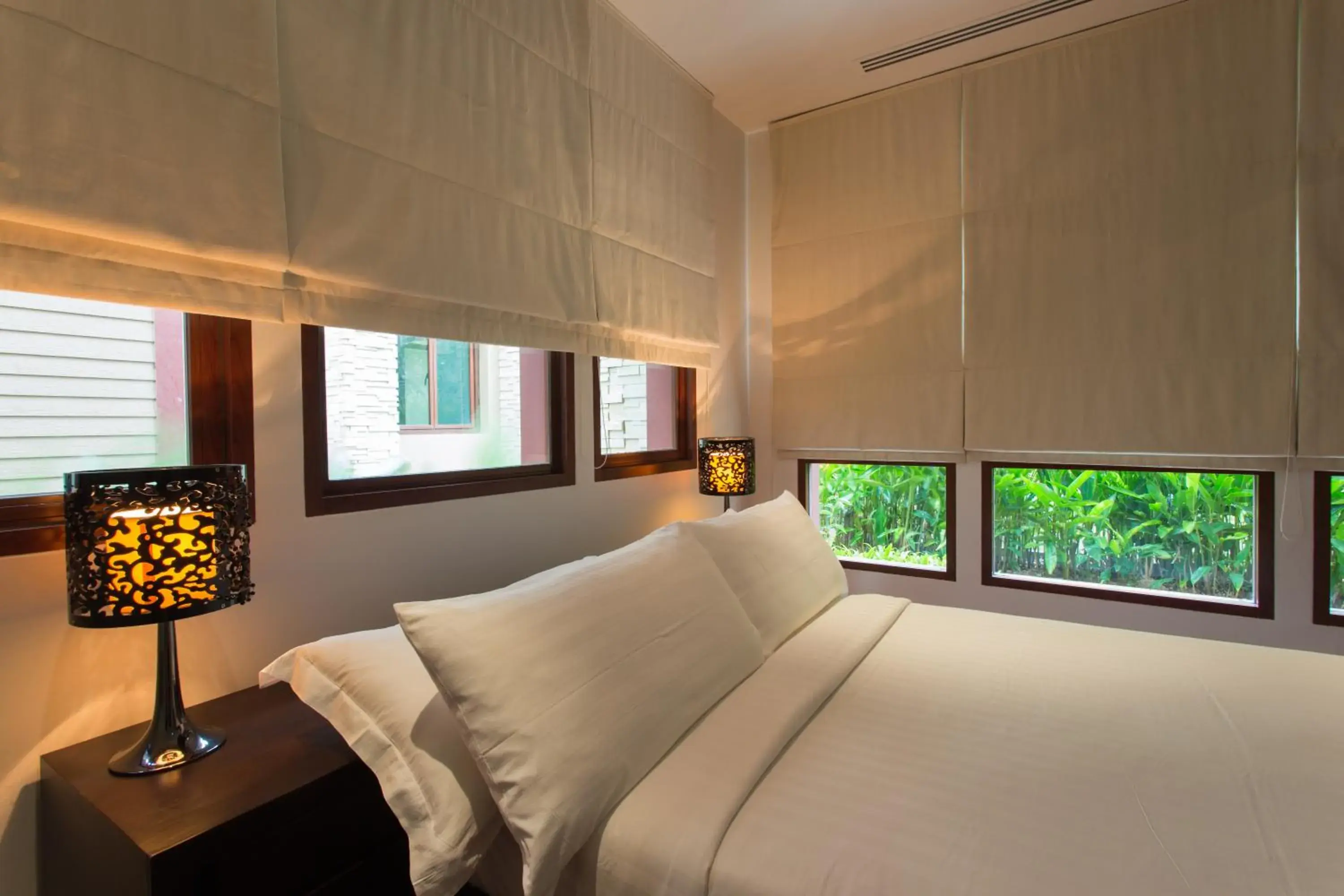 Bedroom, Bed in Amatapura Beachfront Villa 10 , SHA Certified Bedroom, Bed in Amatapura Beachfront Villa 10 , SHA Certified