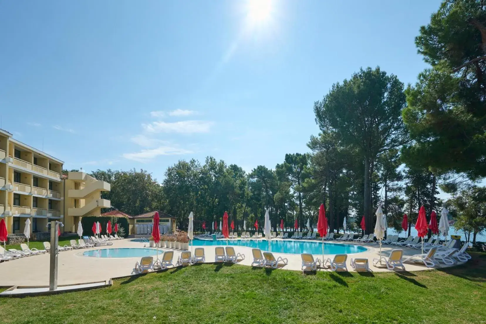 Swimming pool in Hotel Aurora Plava Laguna Swimming pool in Hotel Aurora Plava Laguna