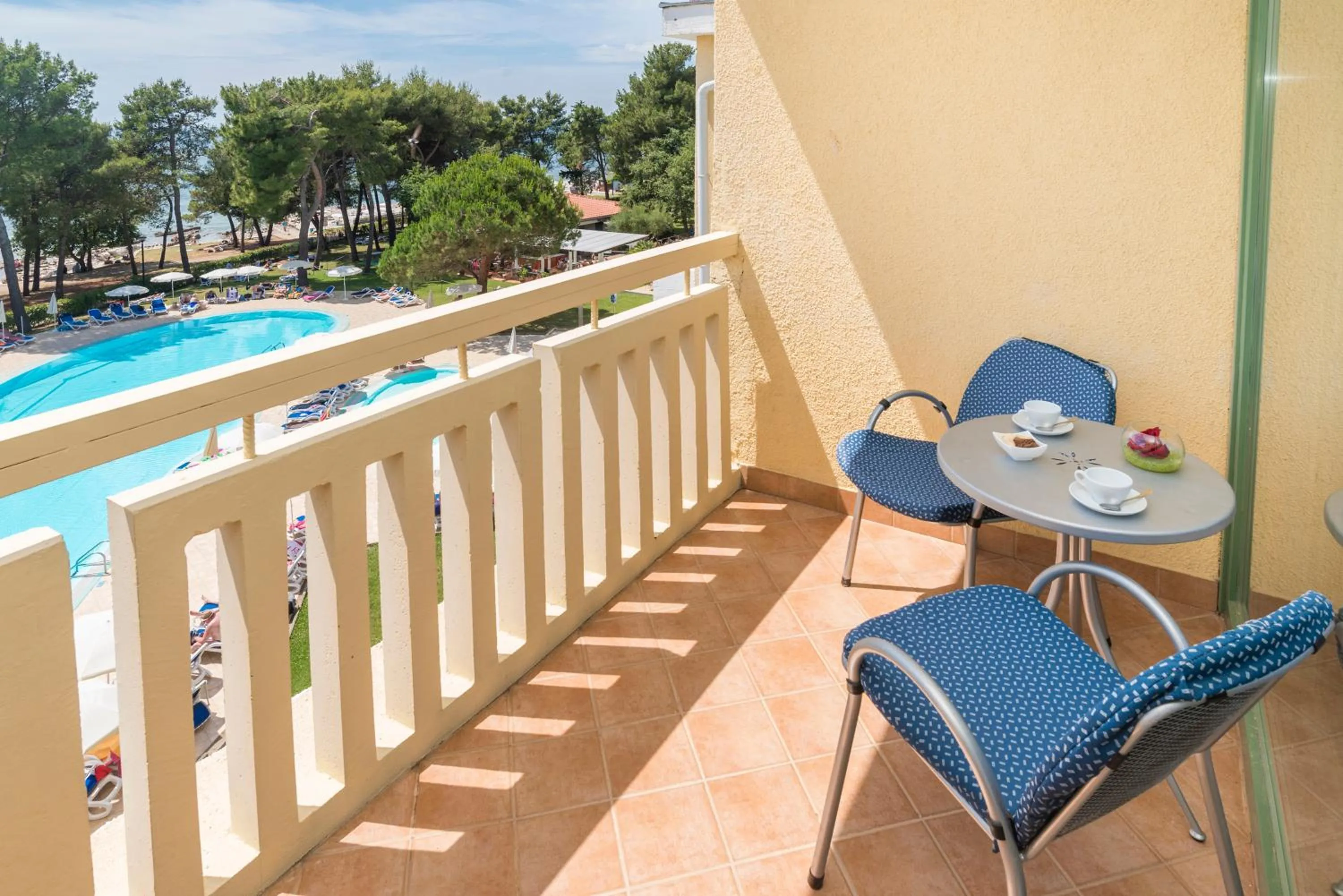 Balcony/Terrace in Hotel Aurora Plava Laguna