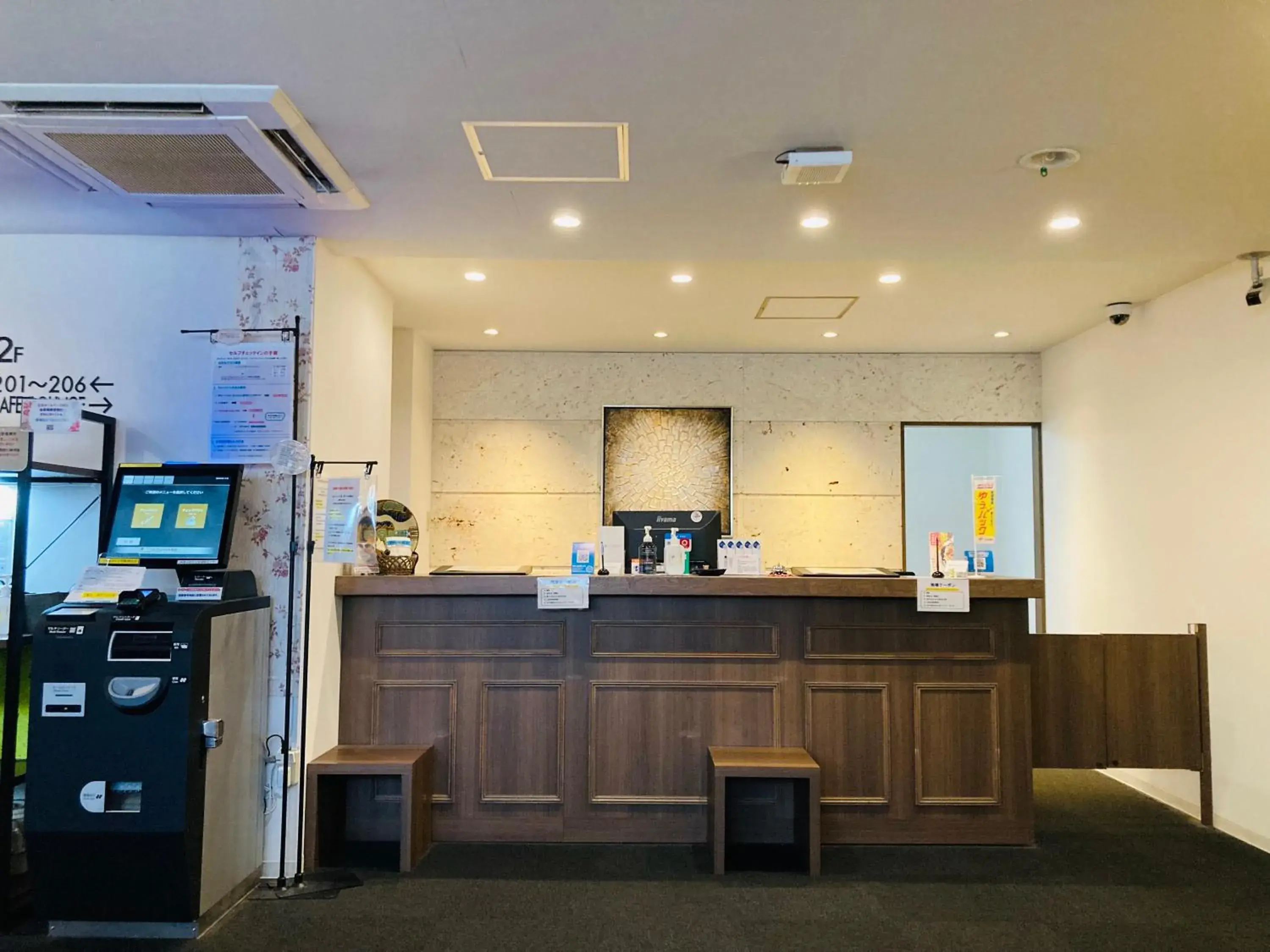 Lobby or reception in Okinawa Hotel Precia Lobby or reception in Okinawa Hotel Precia