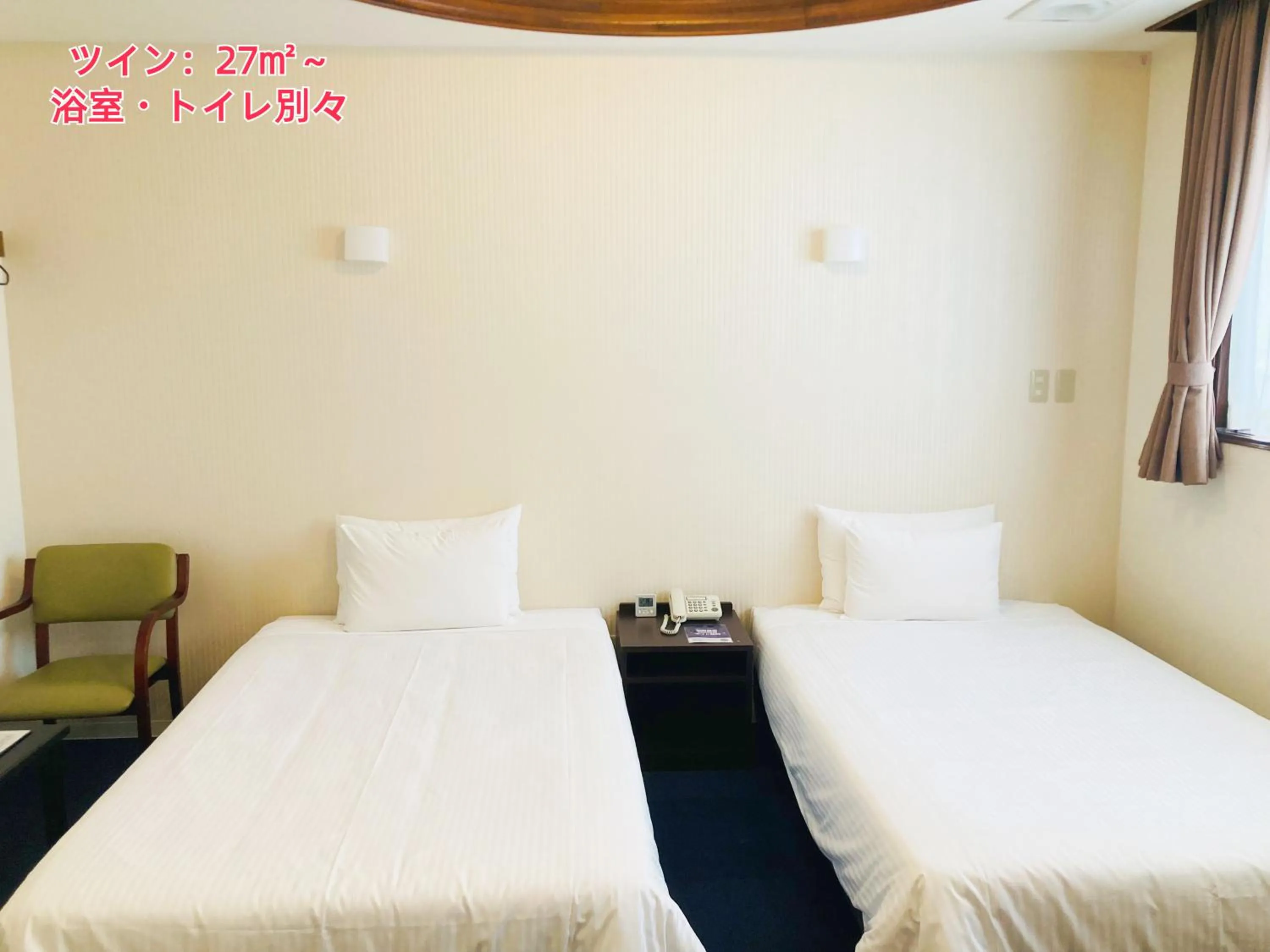 Photo of the whole room, Bed in Okinawa Hotel Precia