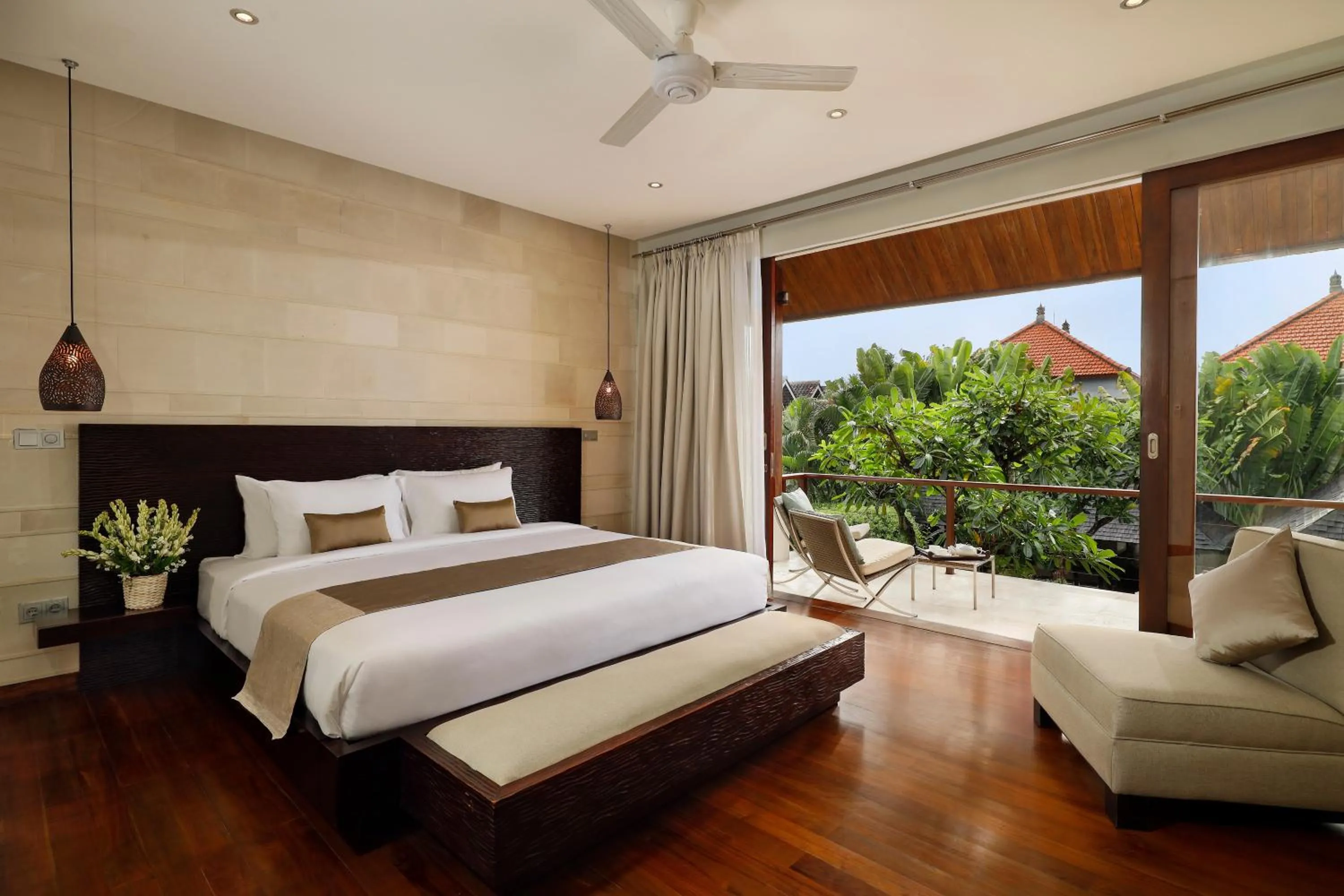 Bed in Villa Tenang by Nakula