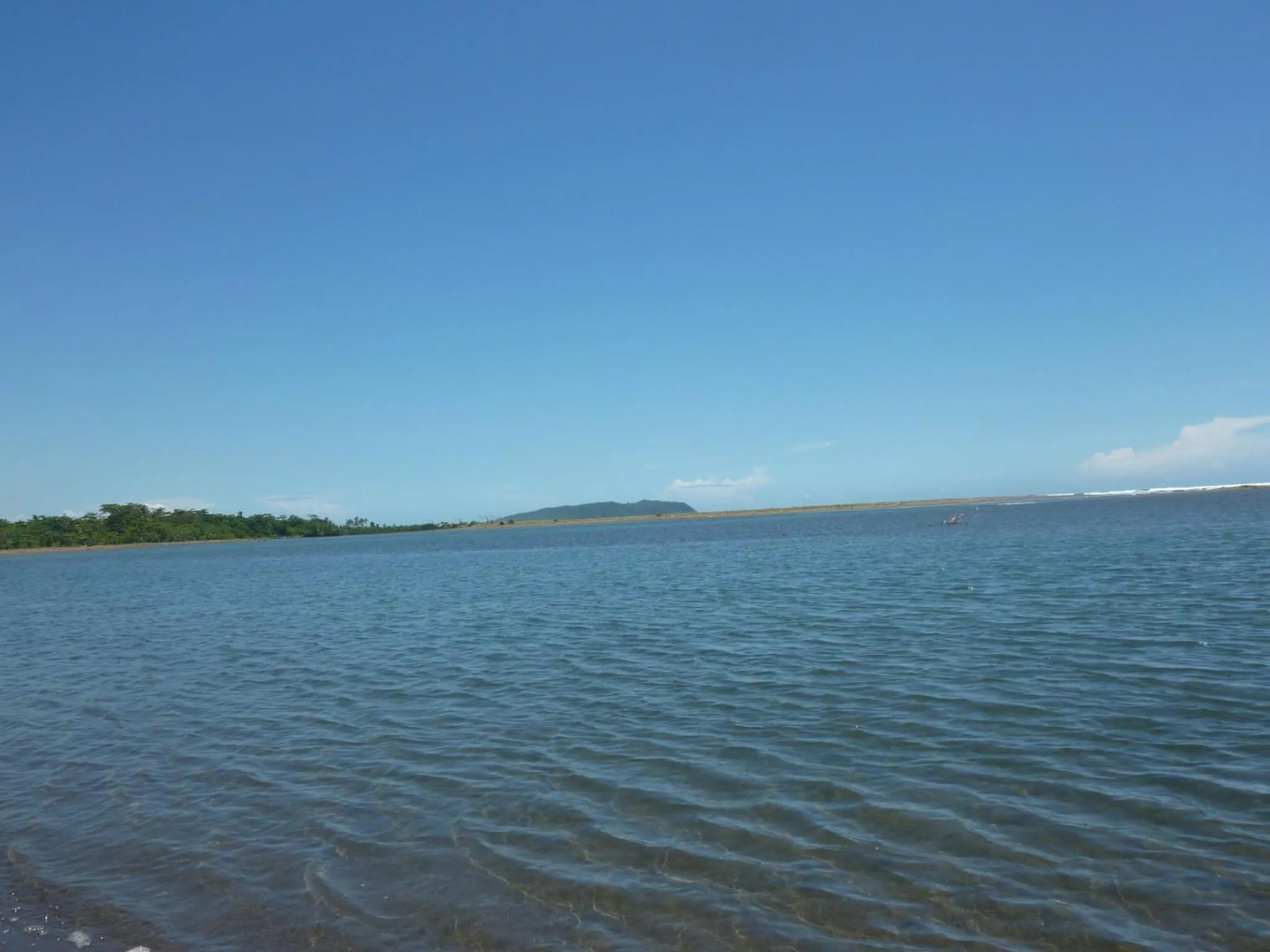 Natural landscape in Java Lagoon