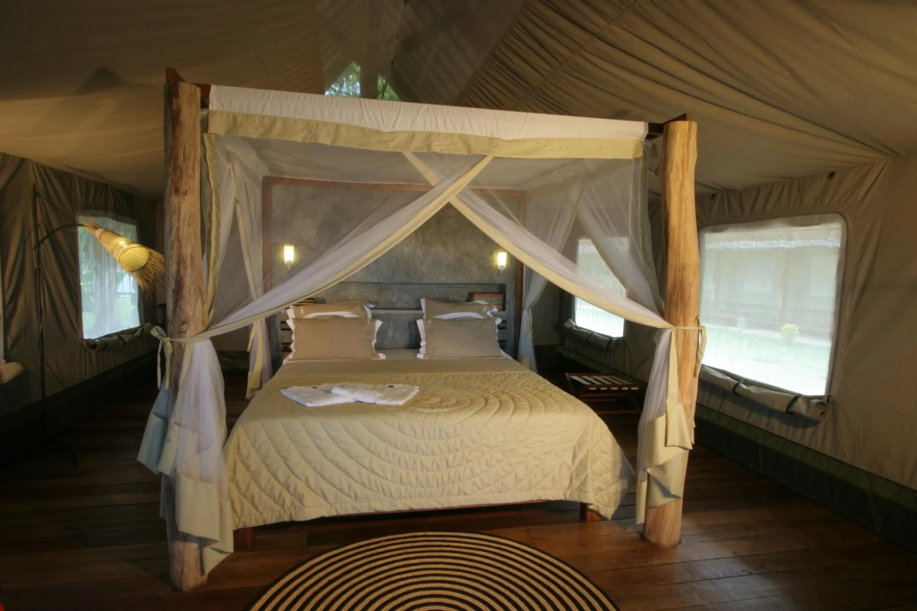 Bedroom, Bed in Eden Lodge
