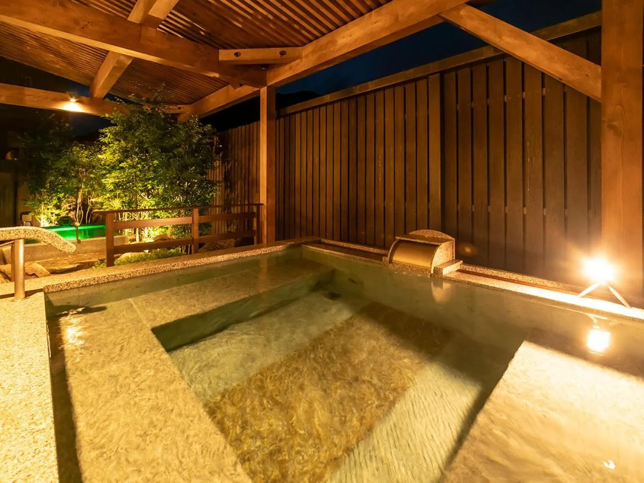 Open Air Bath in Ooedo Onsen Monogatari Premium Kinosaki