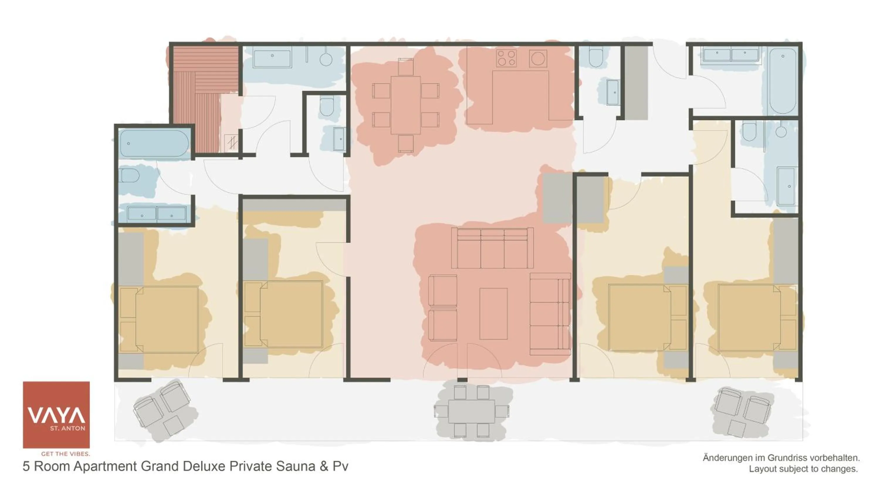 Floor plan in VAYA St Anton