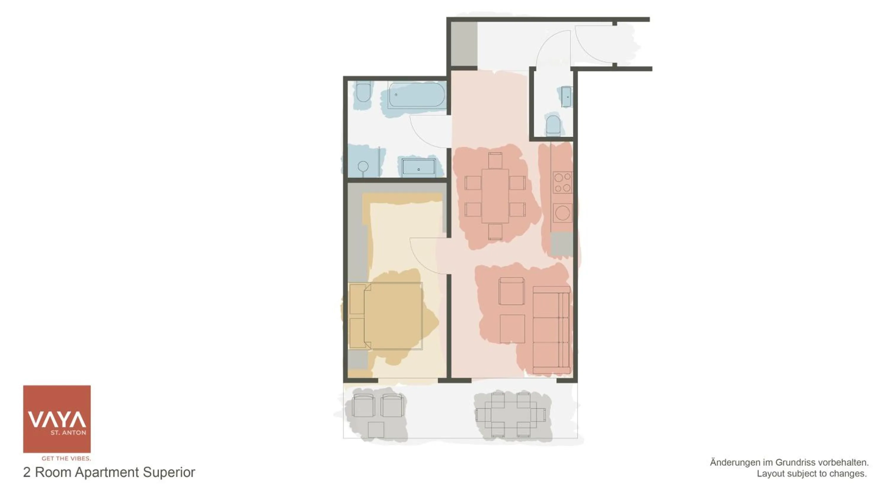 Floor plan in VAYA St Anton