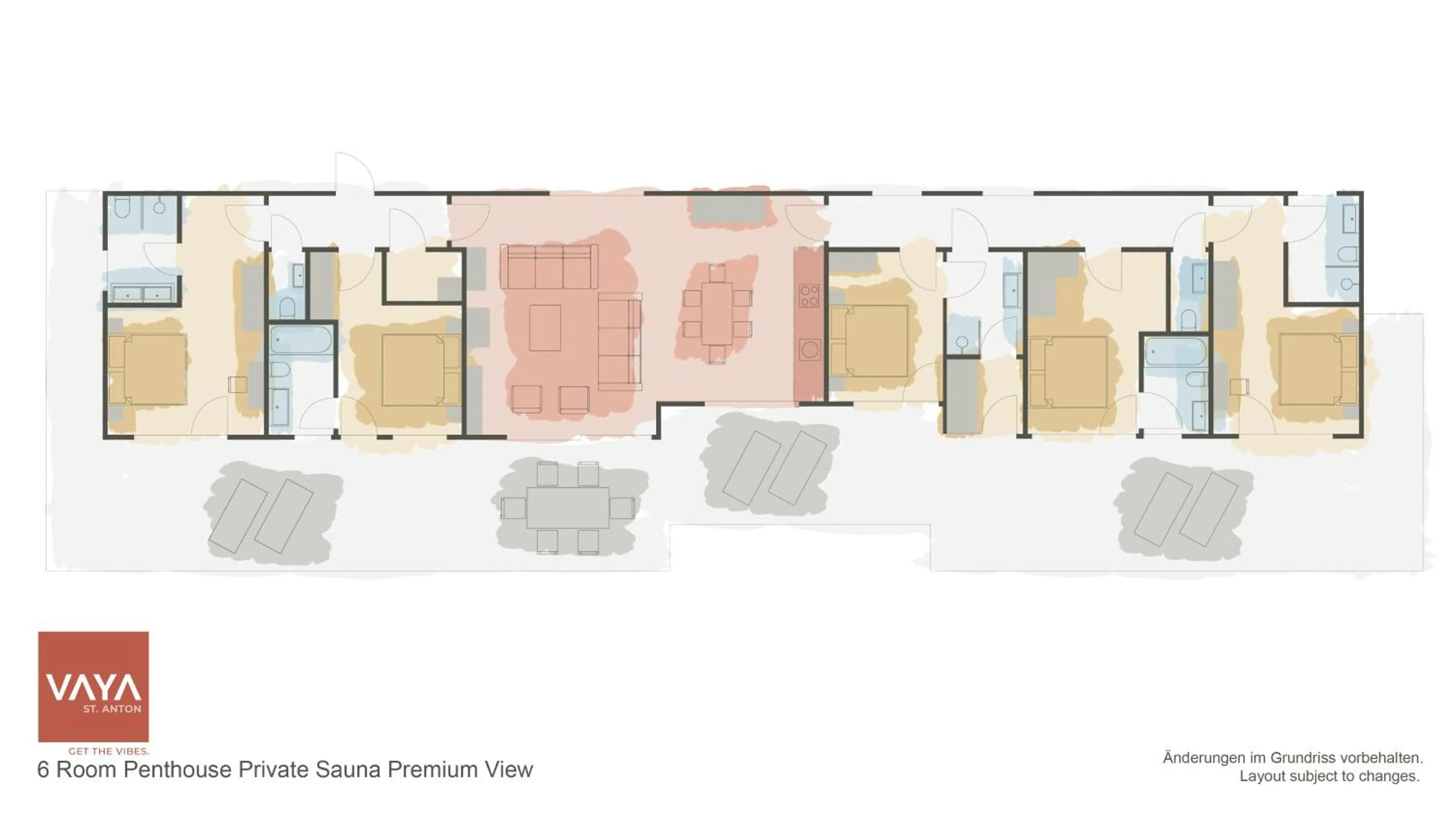 Floor plan in VAYA St Anton