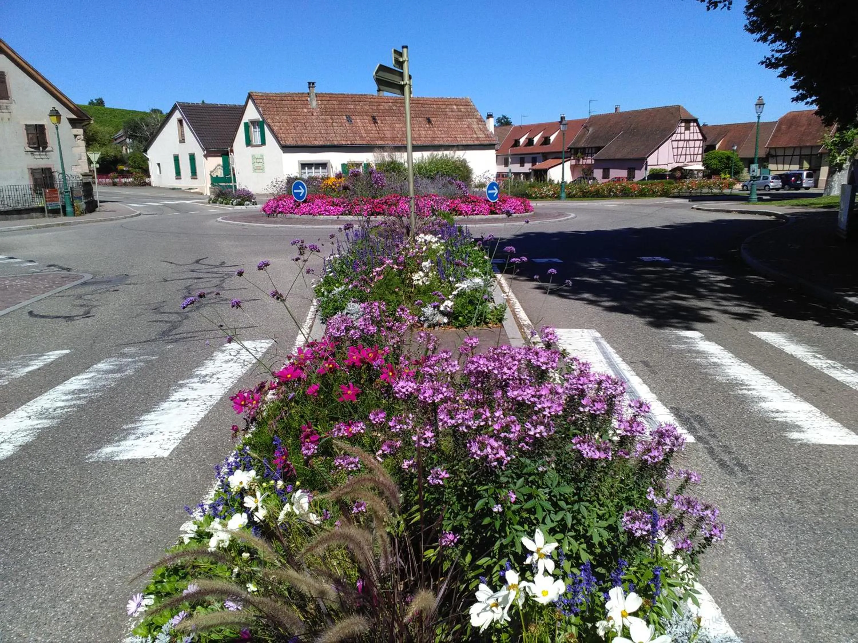 Natural landscape in Gites & Camping on the Route des Vins