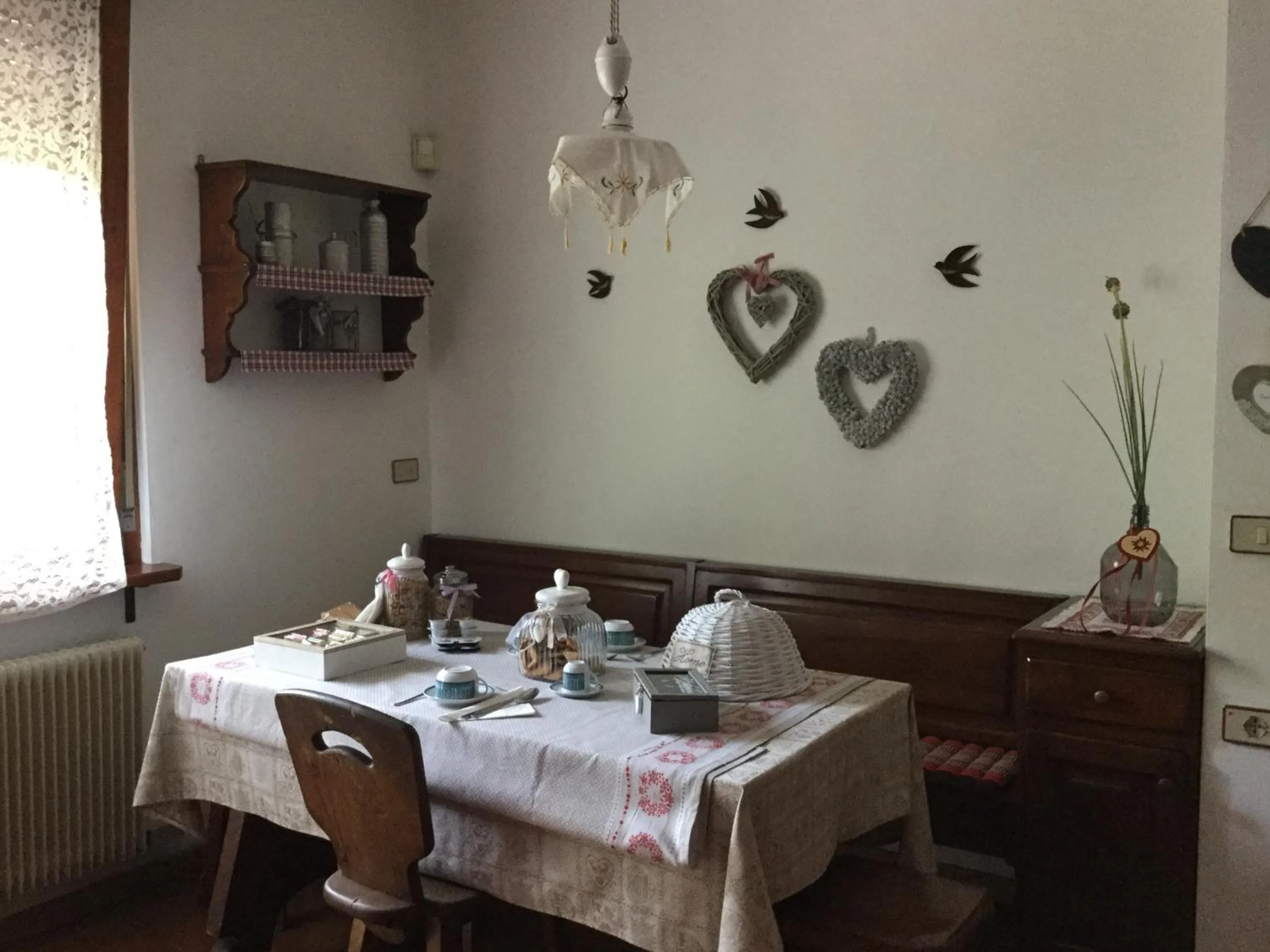 Food and drinks in BnB Trento