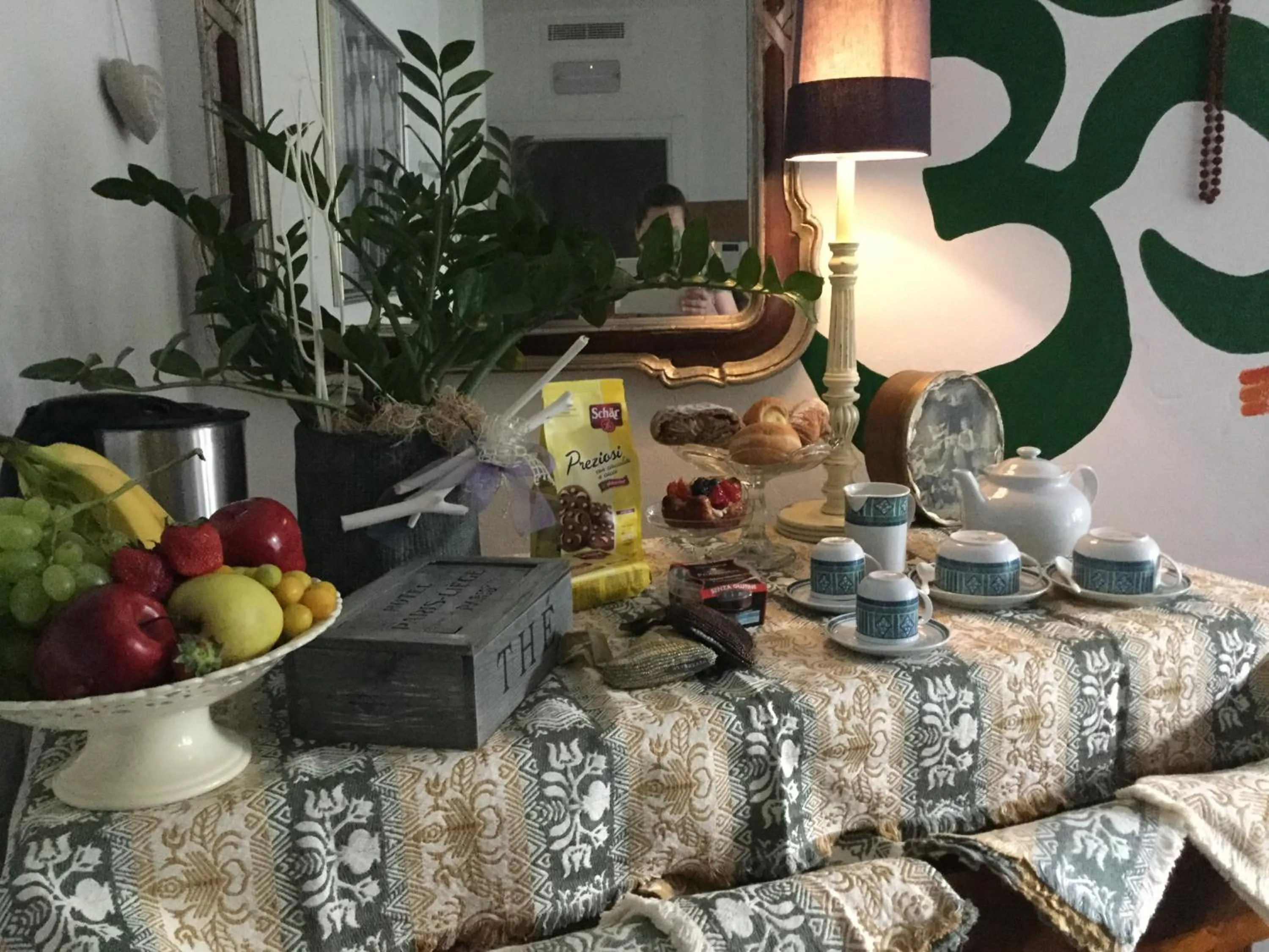 Food and drinks in BnB Trento