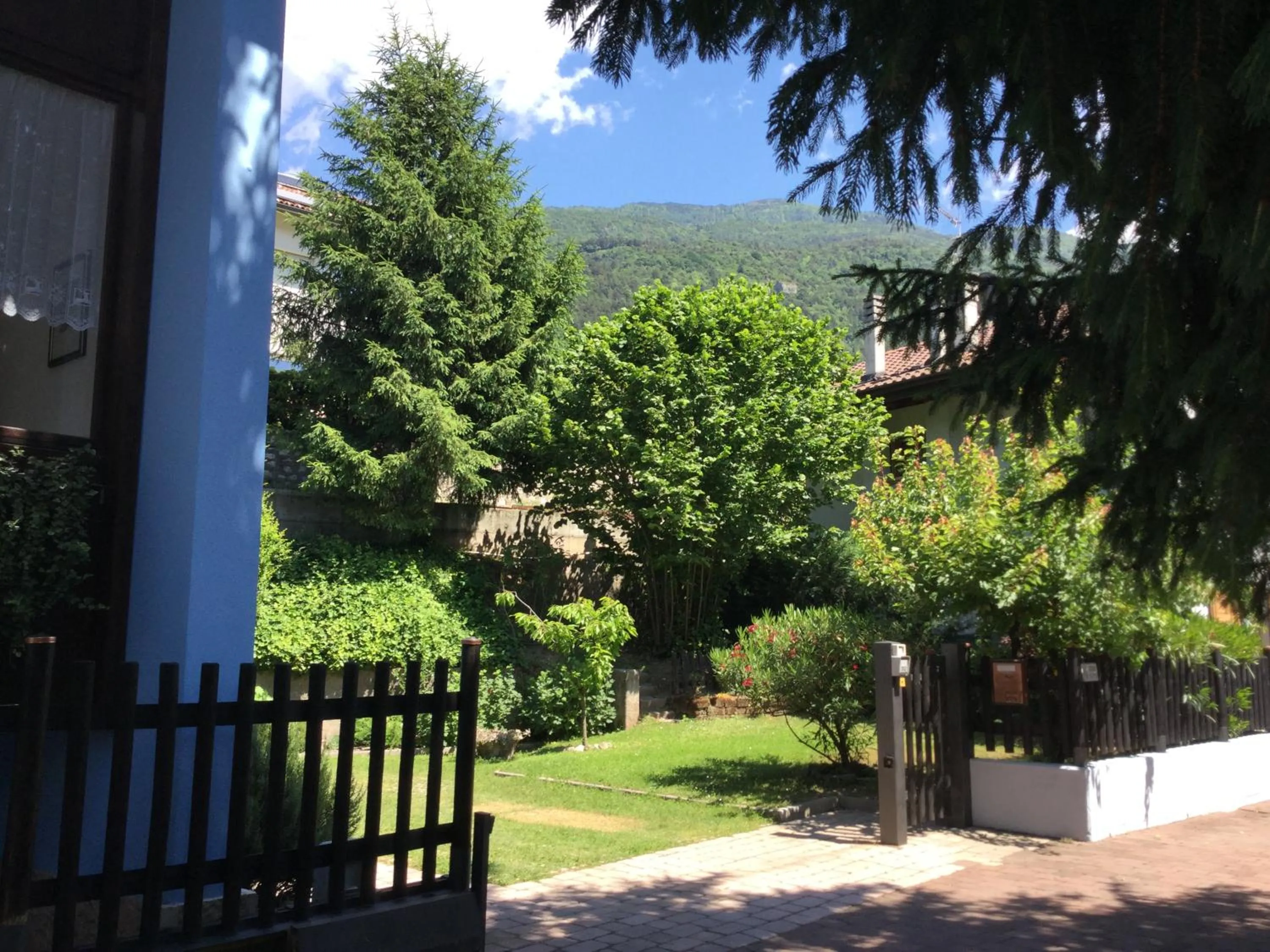 Garden in BnB Trento