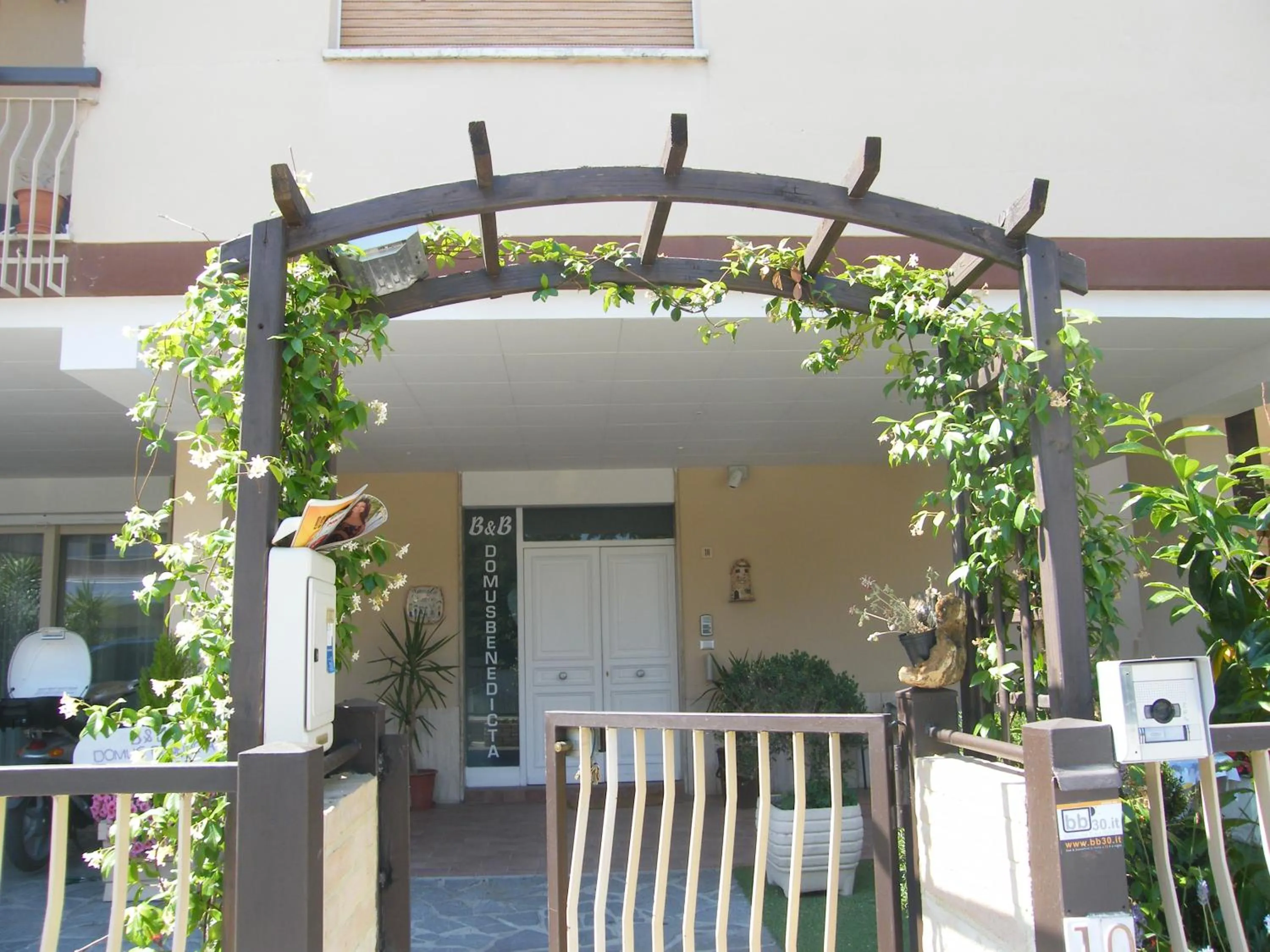 Property building in B&B Domus Benedicta