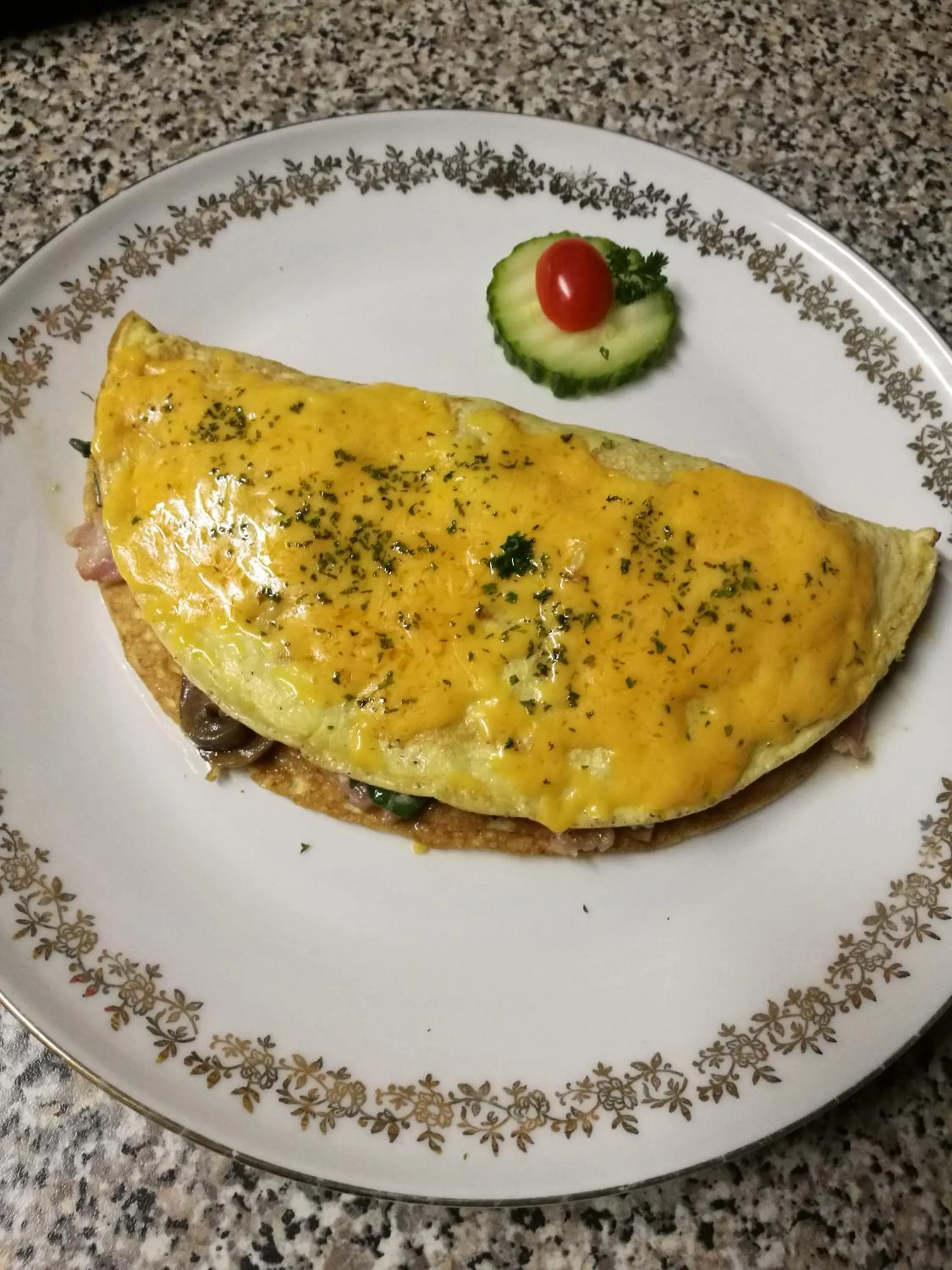 English/Irish breakfast in Belle Vue Guesthouse