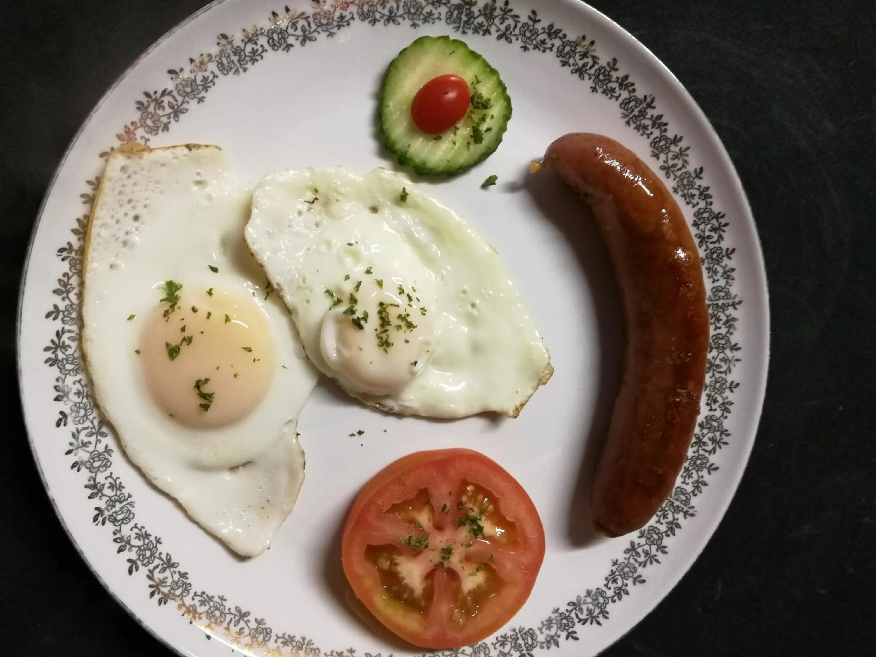 English/Irish breakfast in Belle Vue Guesthouse