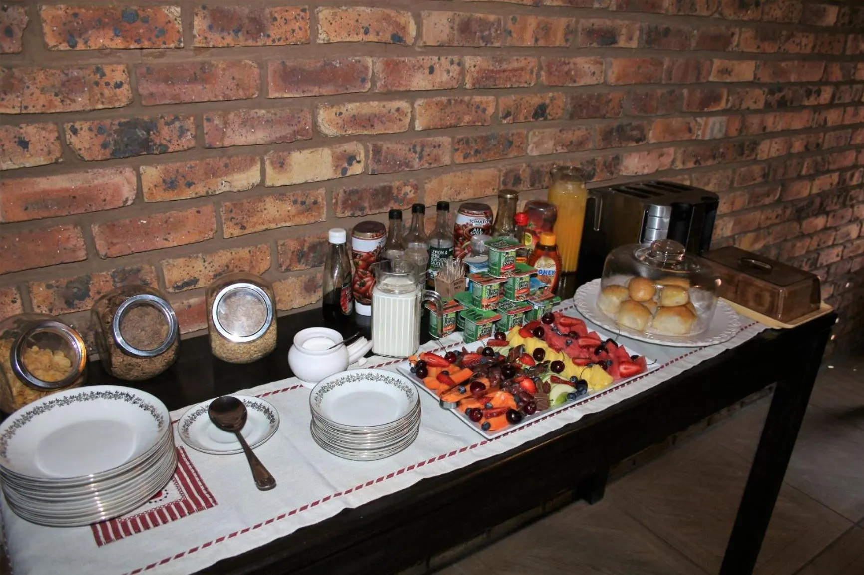 Breakfast in Belle Vue Guesthouse